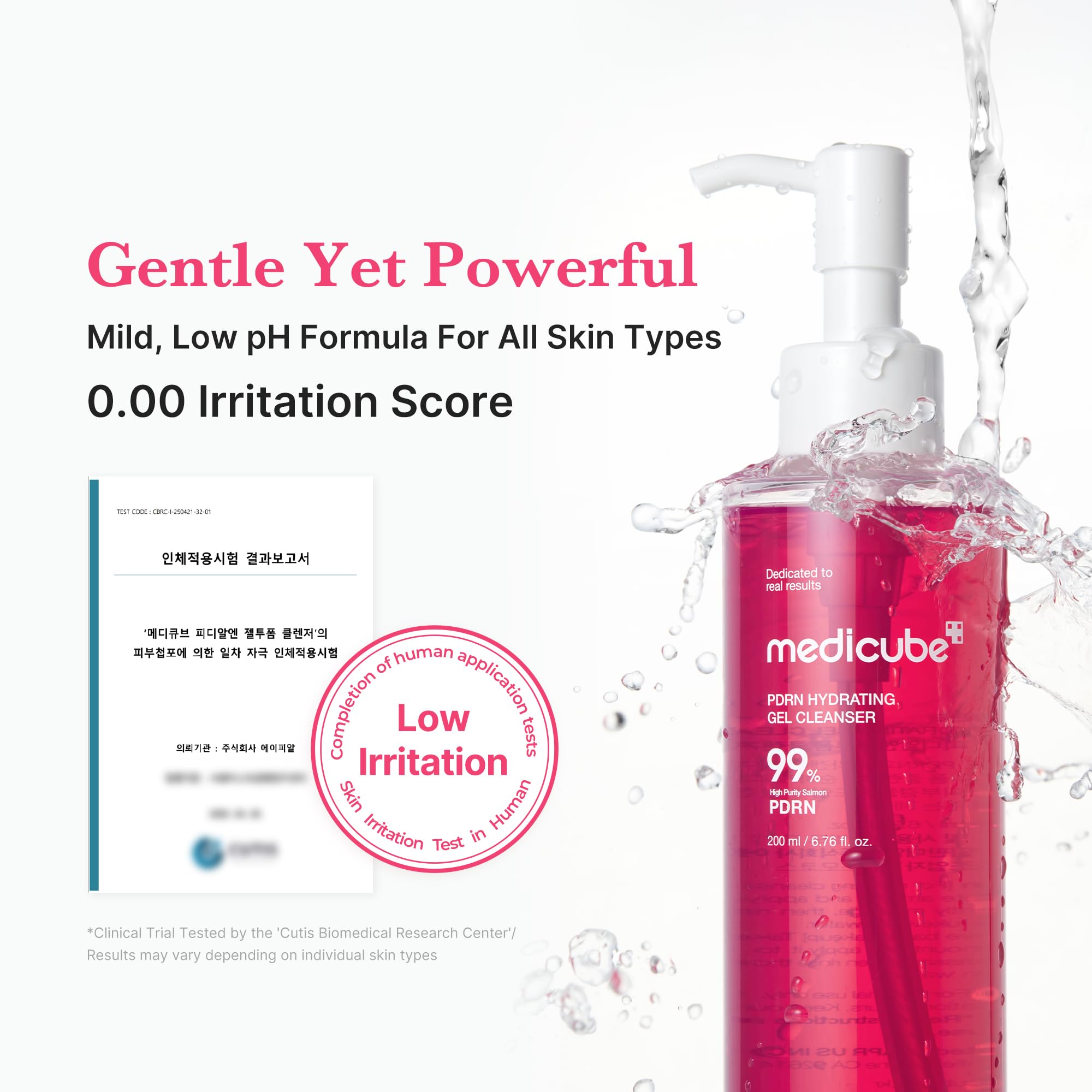 medicube PDRN Jelly to Foam Cleanser