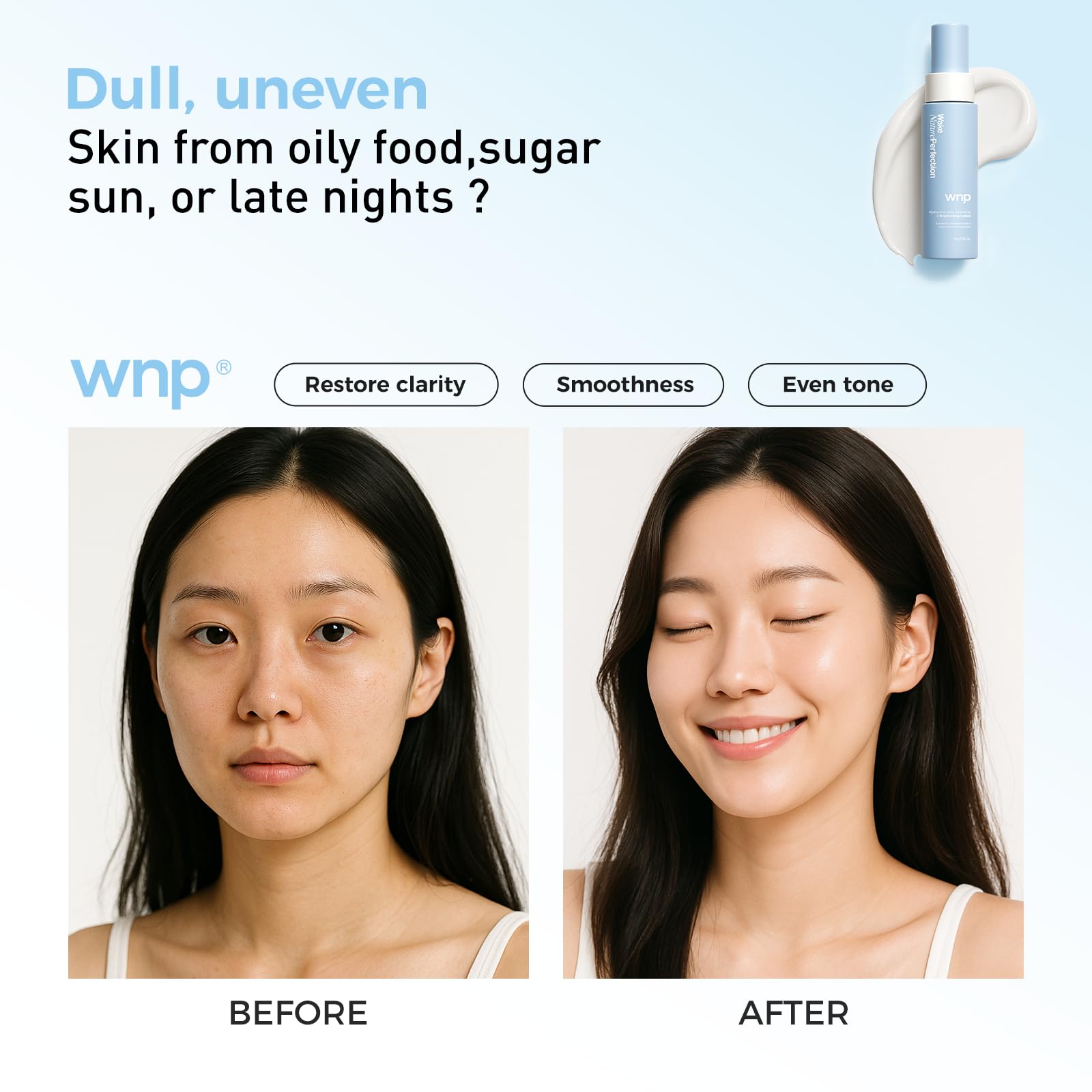 WNP Hydrating & Brightening Facial Lotion