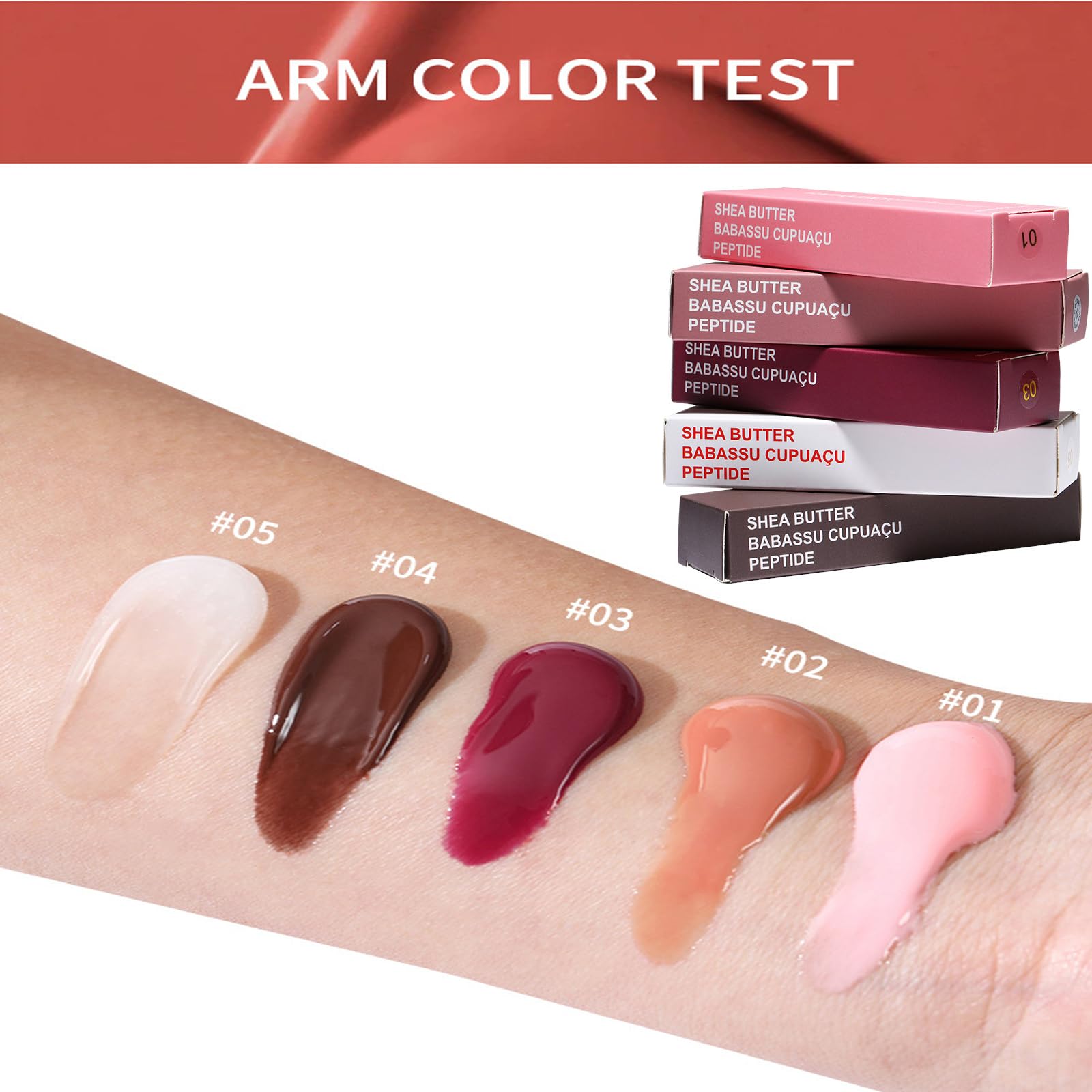 DENESTUP Nude Colors Lip Gloss