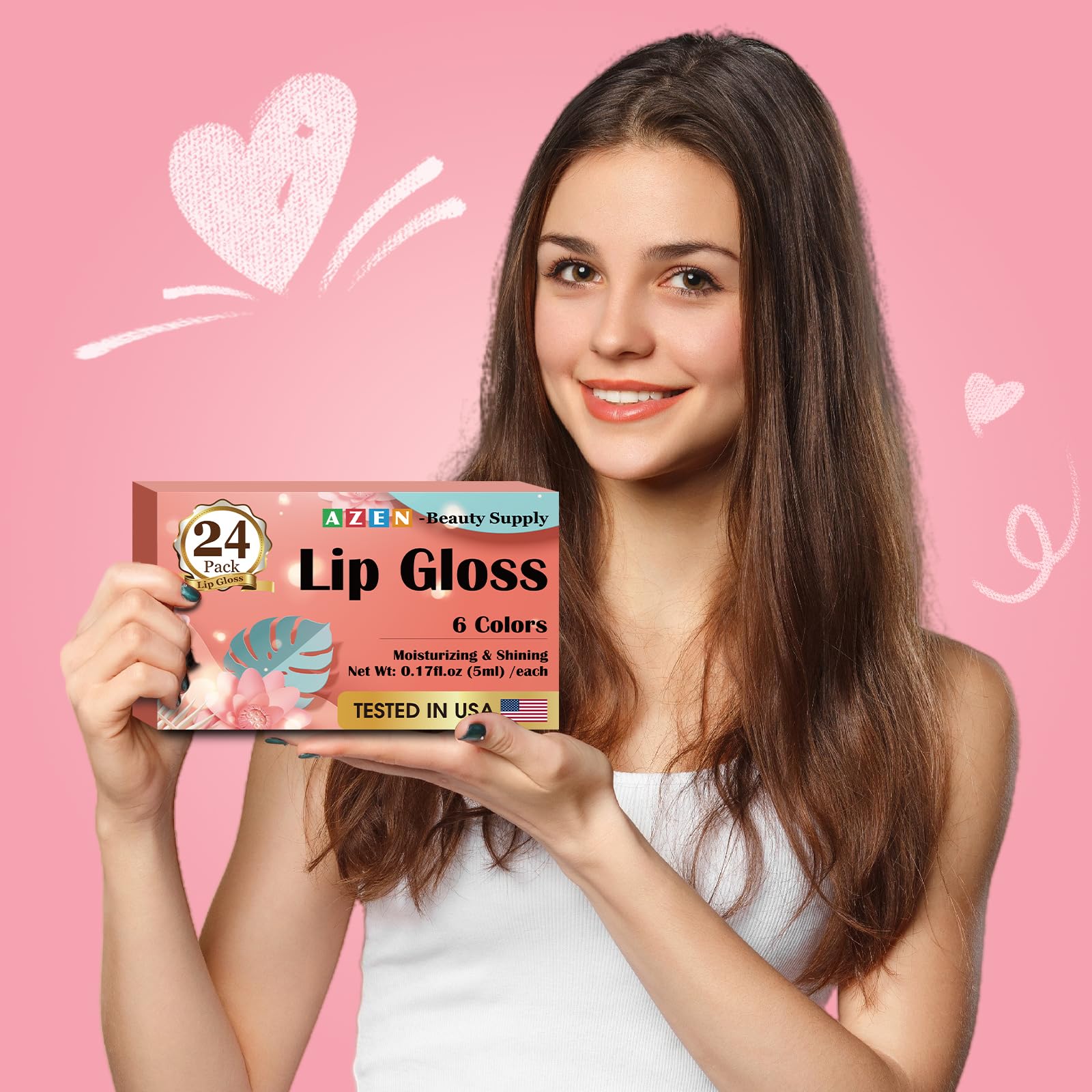 AZEN Lip Gloss Set