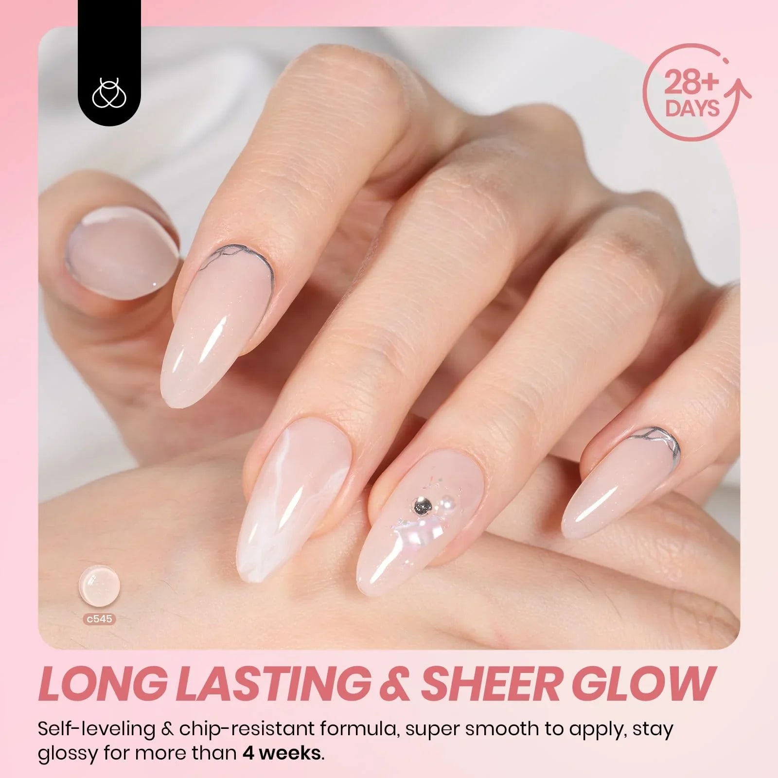 beetles Gel Polish Gel Polish Whispers of Love Jelly Gel Nail Polish Set