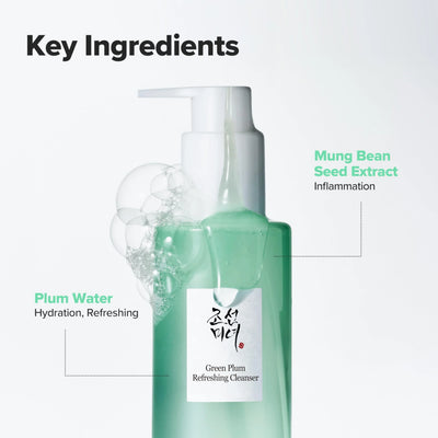 Beauty of Joseon Green Plum Refreshing Cleanser Gel for All Skin Types - Image 3