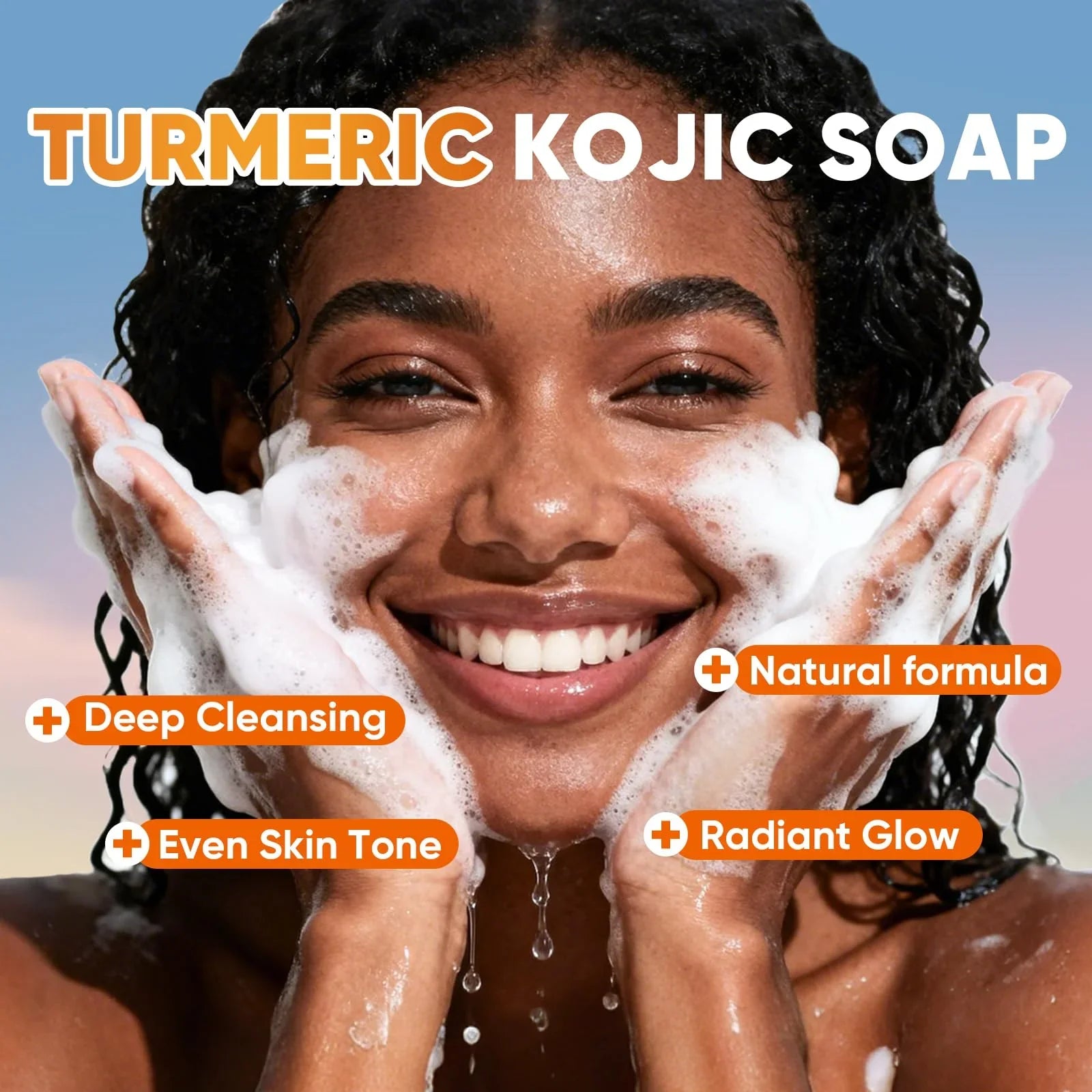 OAKDOLCHE Turmeric Kojic Acid Soap Bars