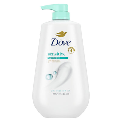 Dove Sensitive Skin Body Wash - Image 1