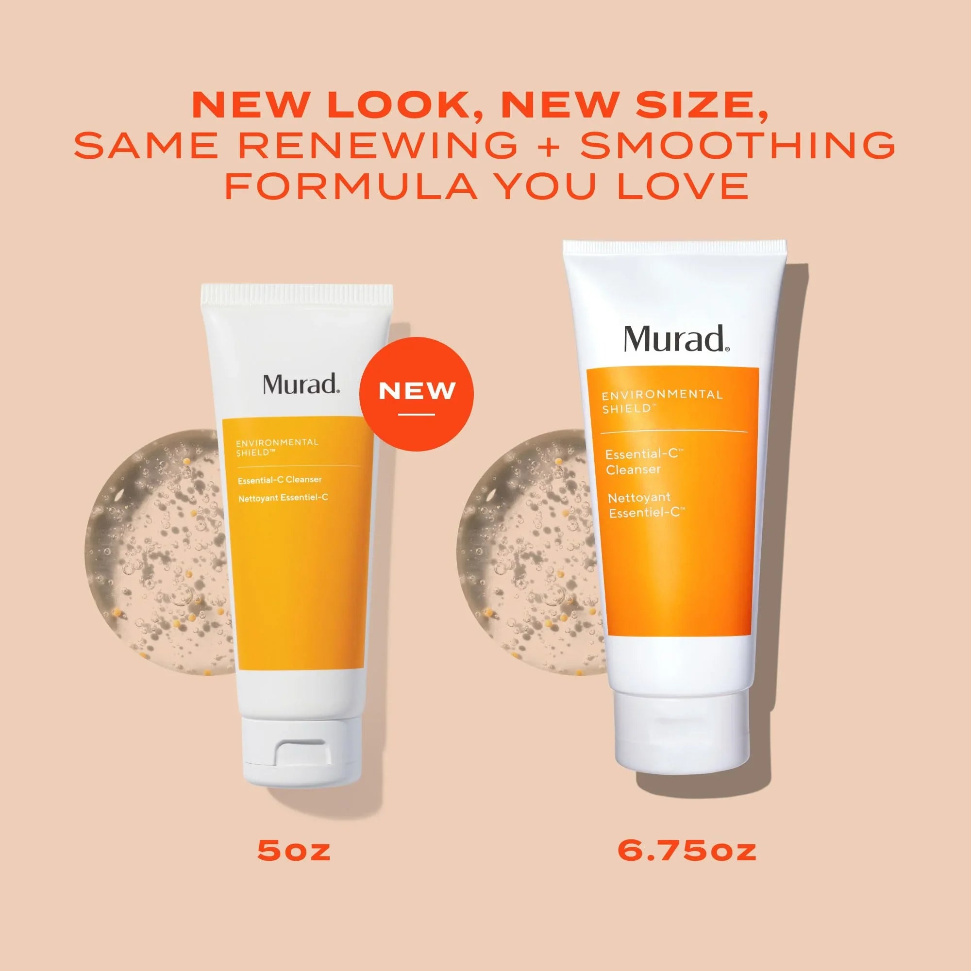 Murad Essential-C Facial Cleanser - Foaming Gel Face Wash