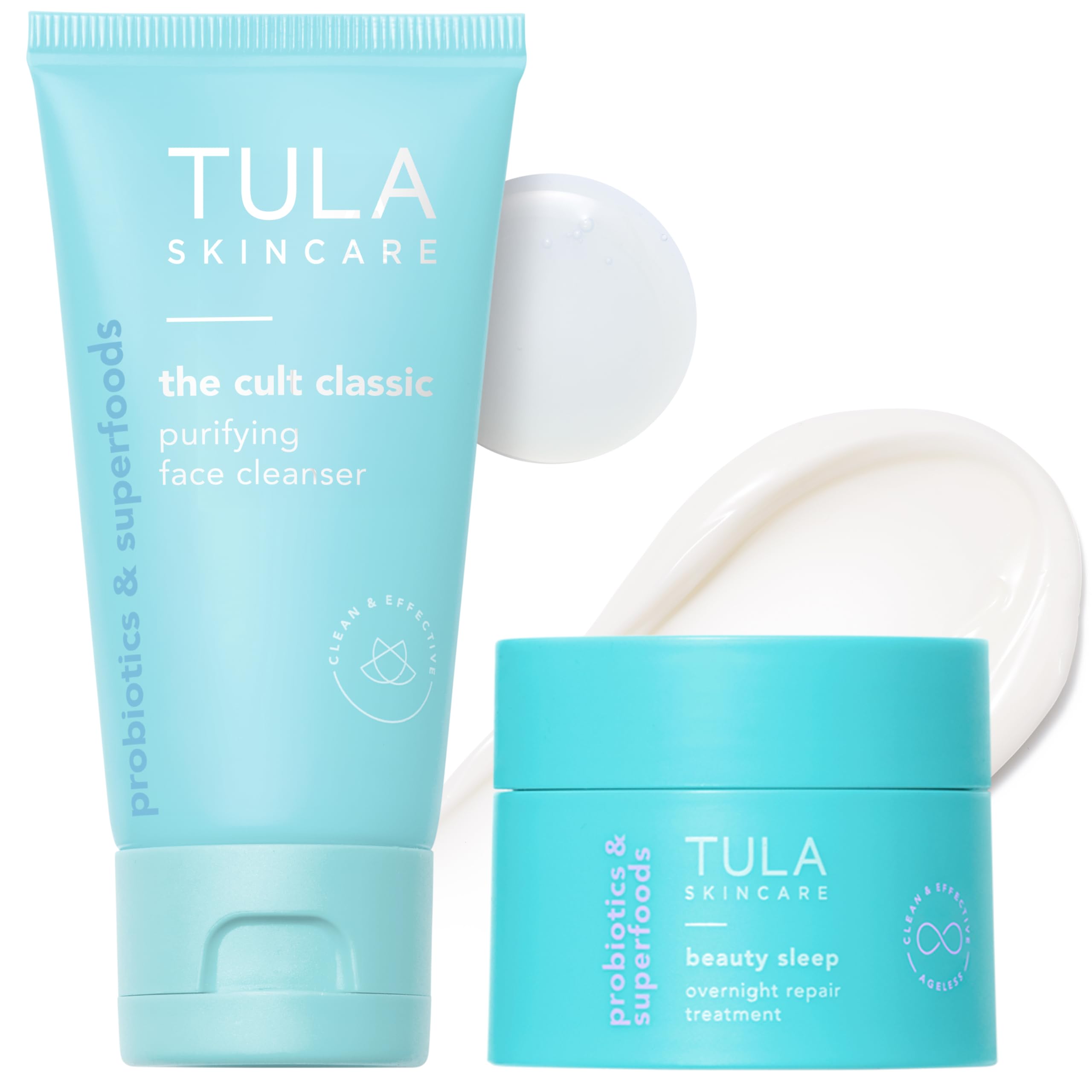 TULA Nighttime Duo Cleansing & Hydrating Kit