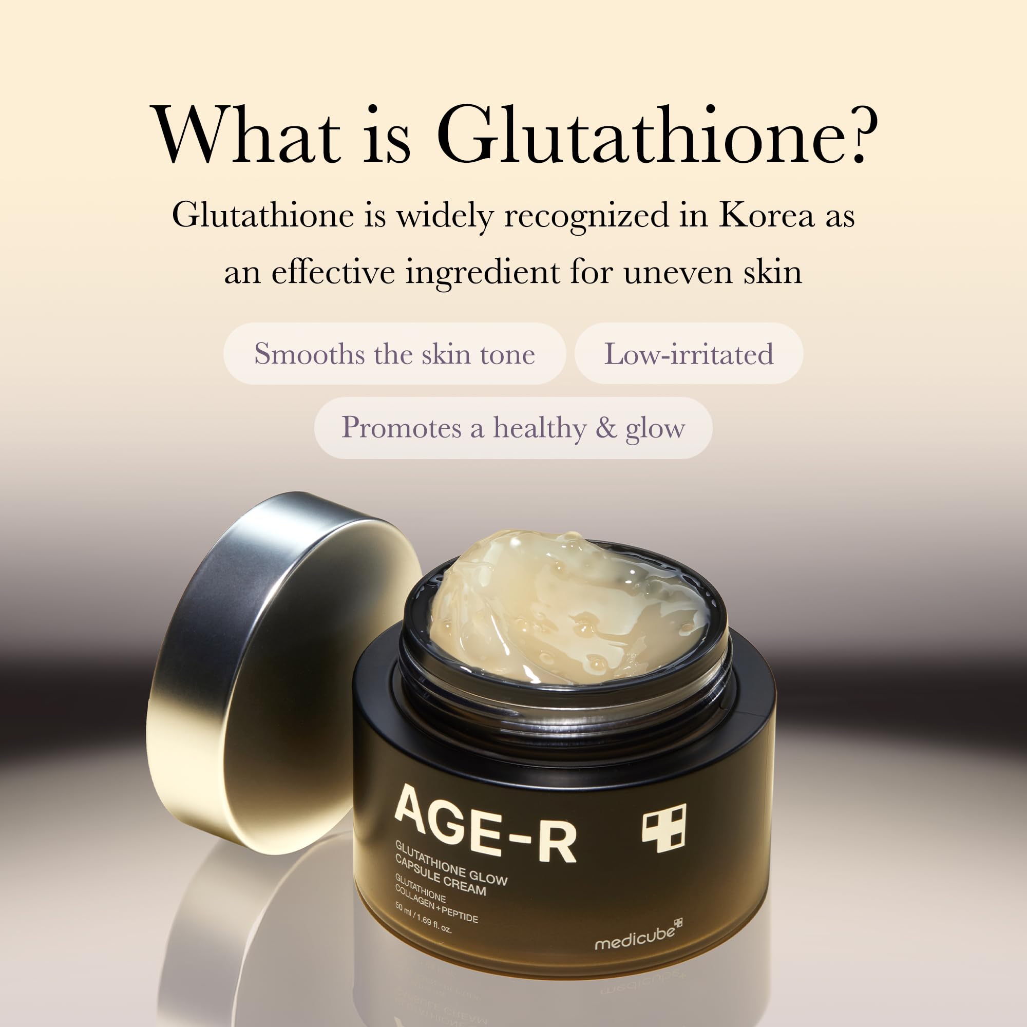 medicube Glutathione Glow Capsule Facial Cream