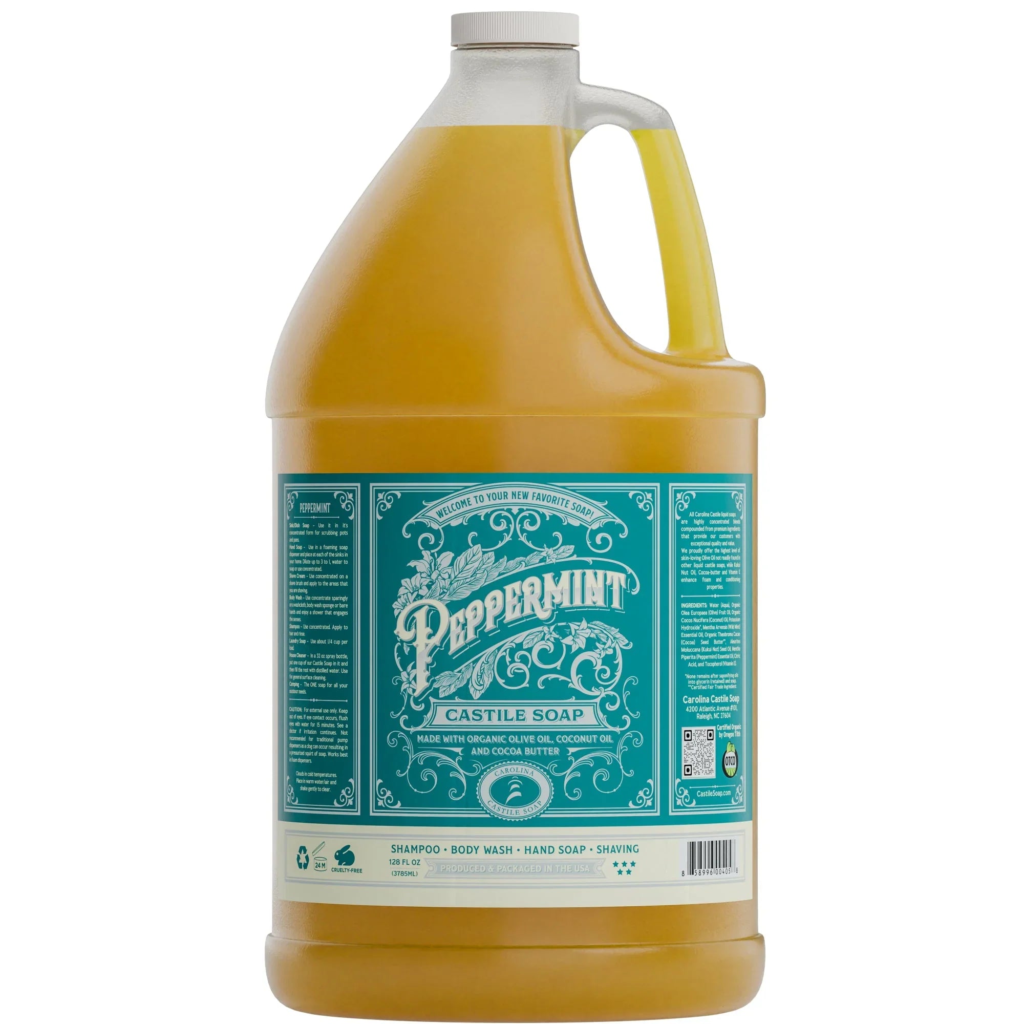 Carolina Castile Soap Peppermint Castile Soap