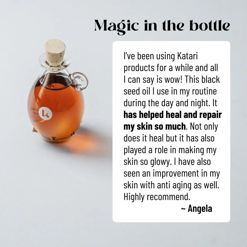 Katari Beauty Black Seed Oil - Acne Fighting & Clear Skin