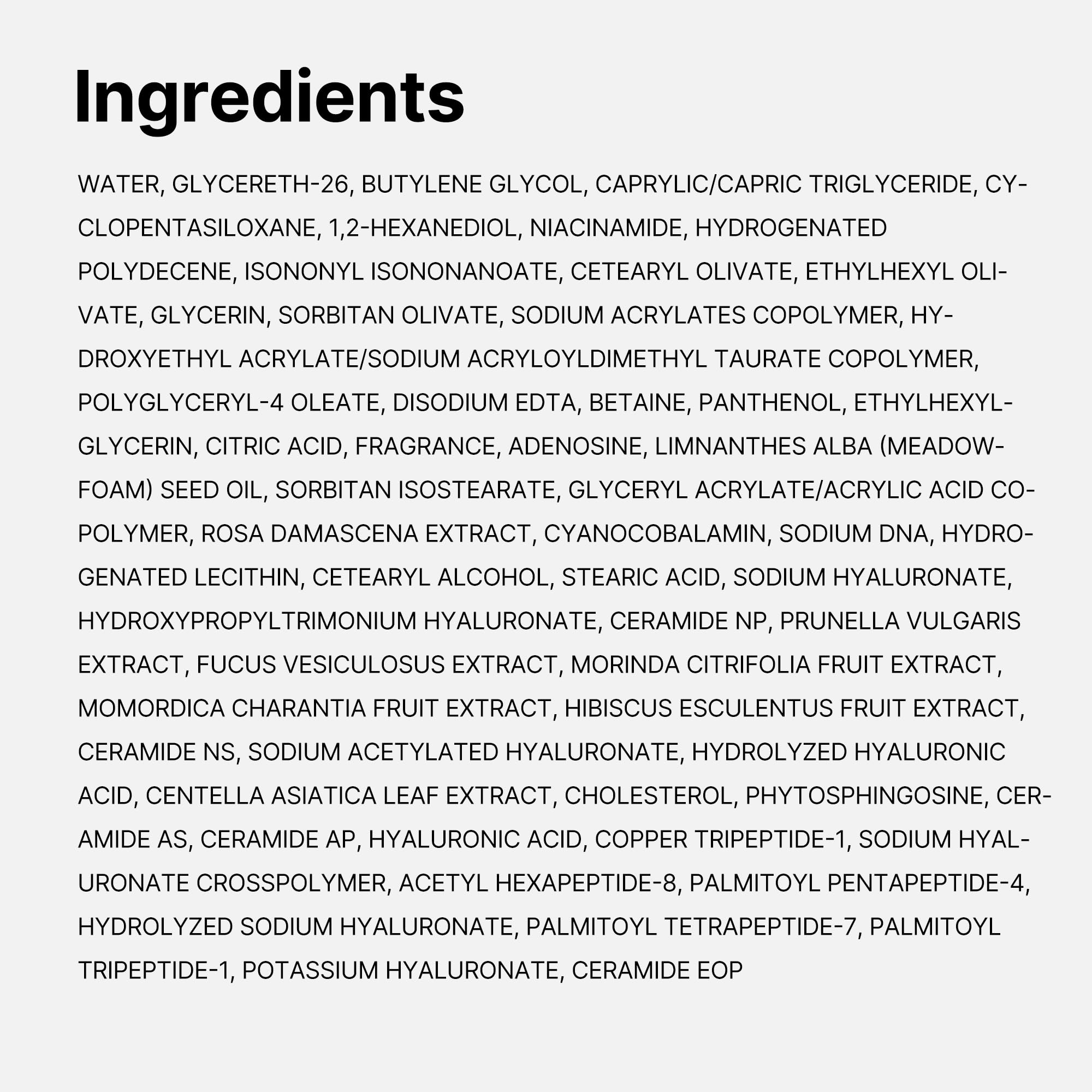 medicube PDRN Pink Hyaluronic Moisturizing Cream