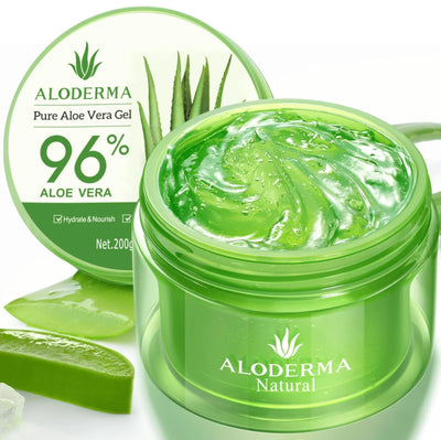 Aloderma Organic Aloe Vera Gel for Face & Body - Image 1