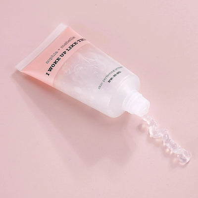 Sophia + Mabelle Hydrating Makeup Primer - Clear Jelly Primer for Oil Control - Image 3
