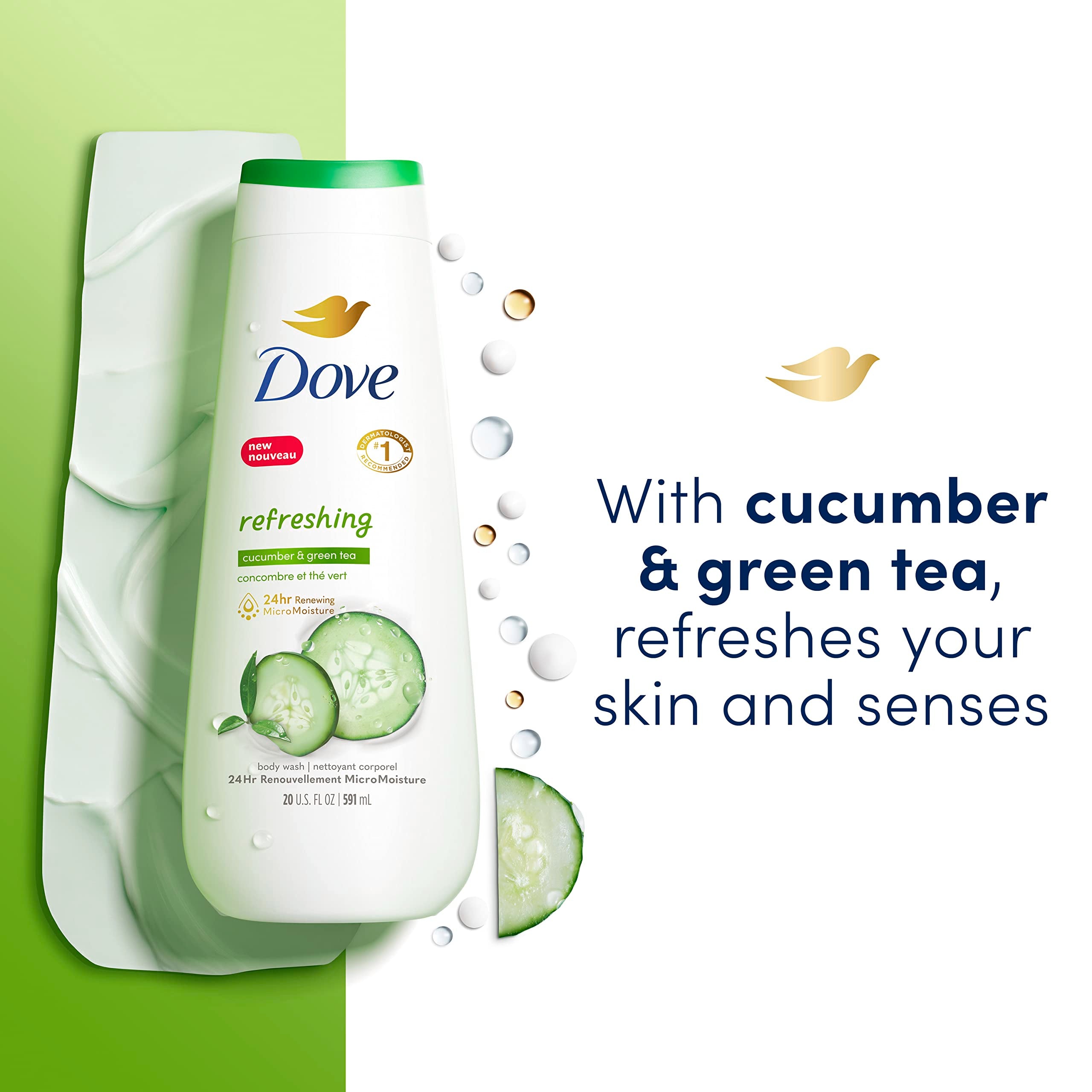 Dove Cucumber & Green Tea Body Wash