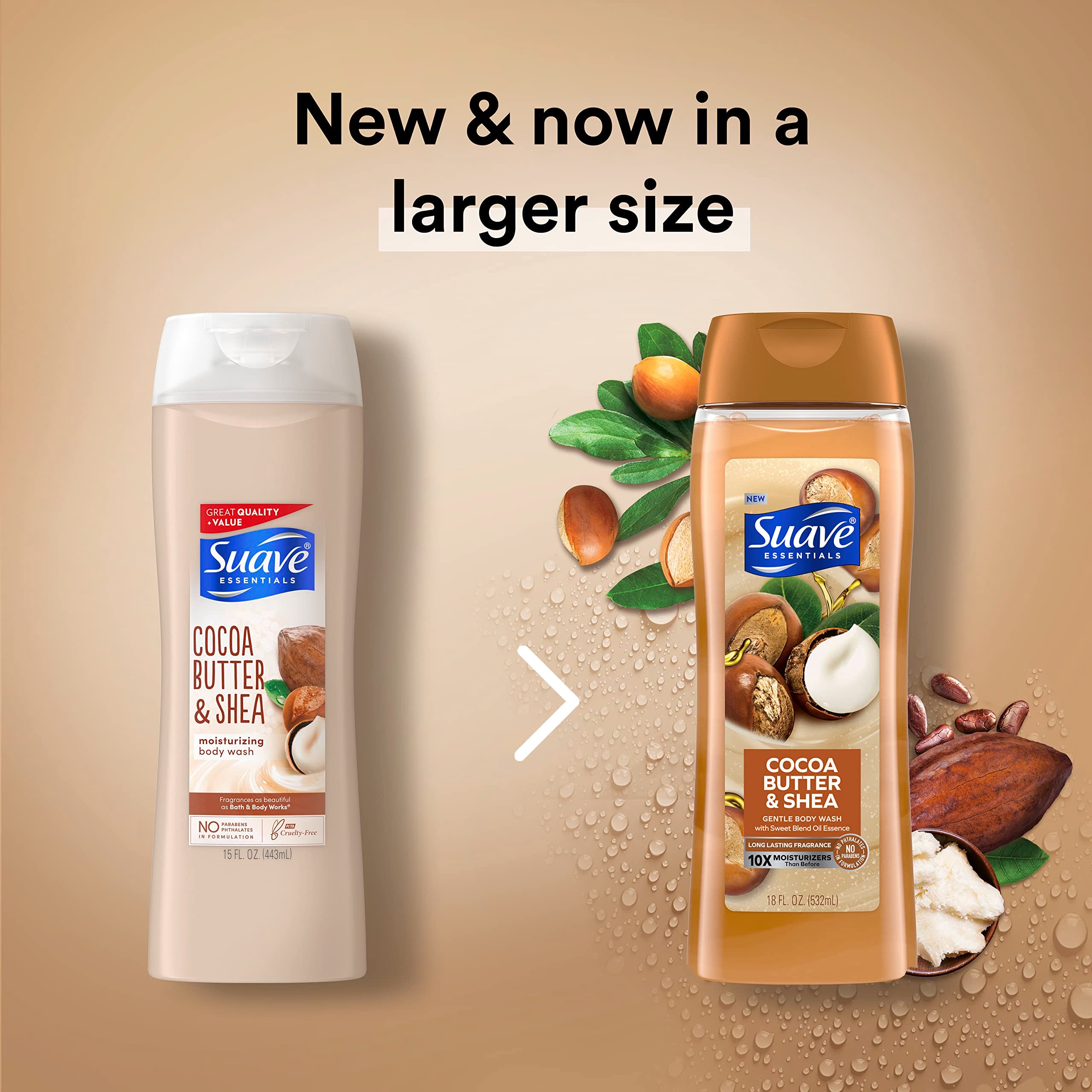 Suave Cocoa Butter & Shea Body Wash