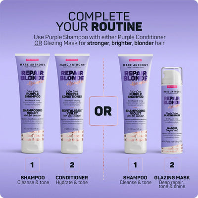 Marc Anthony Bond Repair Purple Shampoo - Image 2