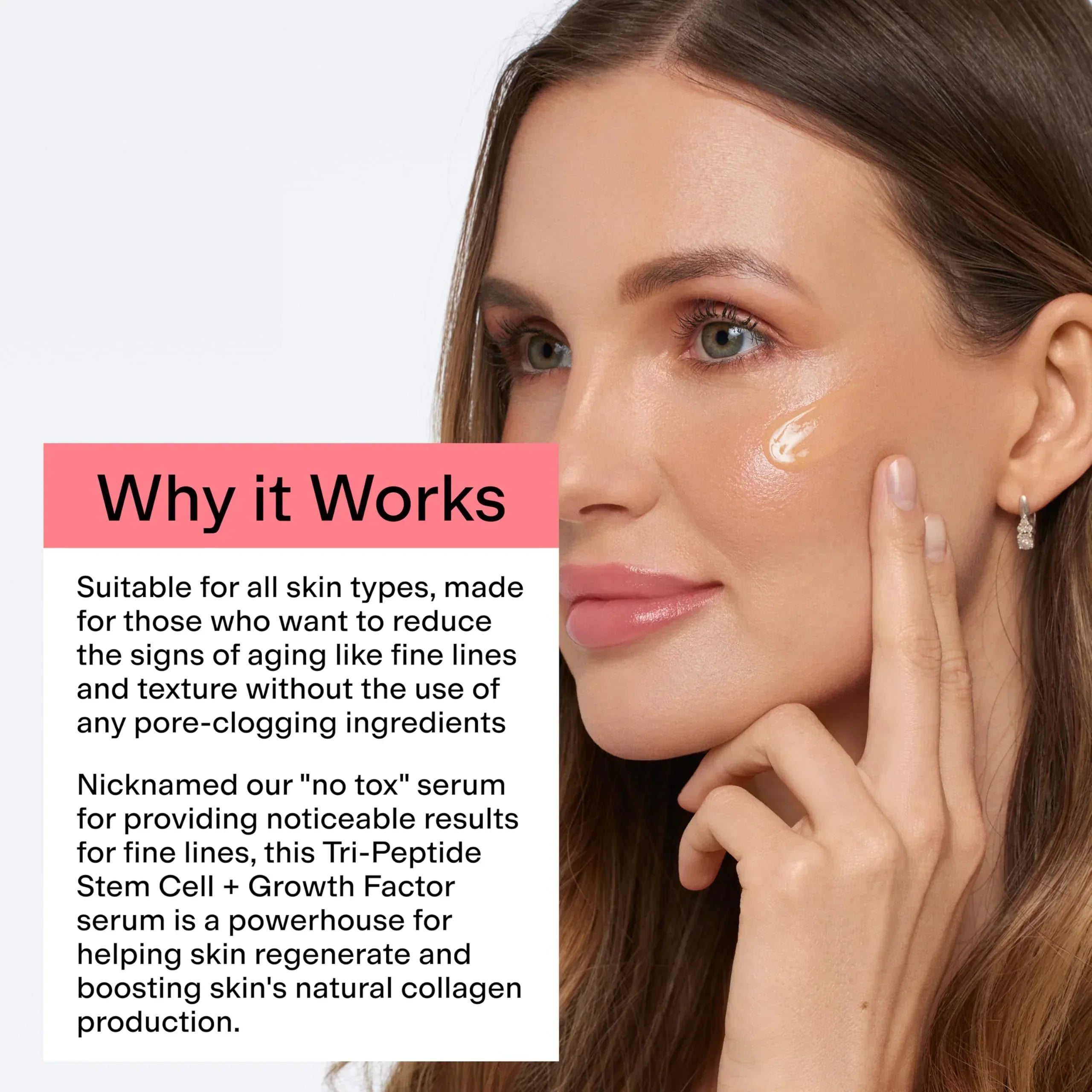 CLEARSTEM BOUNCEBACK Radiant Facial Serum - Peptide Serum