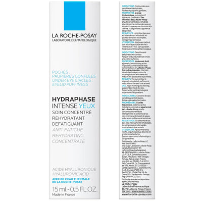 La Roche-Posay Hydraphase Intense Hyaluronic Acid Eyes Cream 0.5 Fl Oz - Image 1