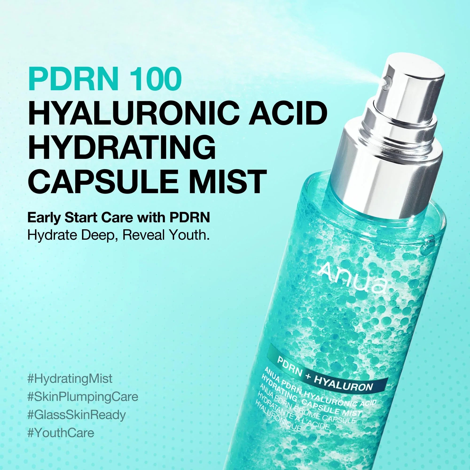 ANUA PDRN Collagen Facial Serum Spray