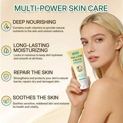 ZIIDII Whipped Grass Fed Beef Tallow Face Moisturizer - Image 4