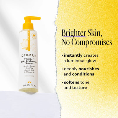 Derma E Vitamin C Daily Brightening Cleanser - Image 3