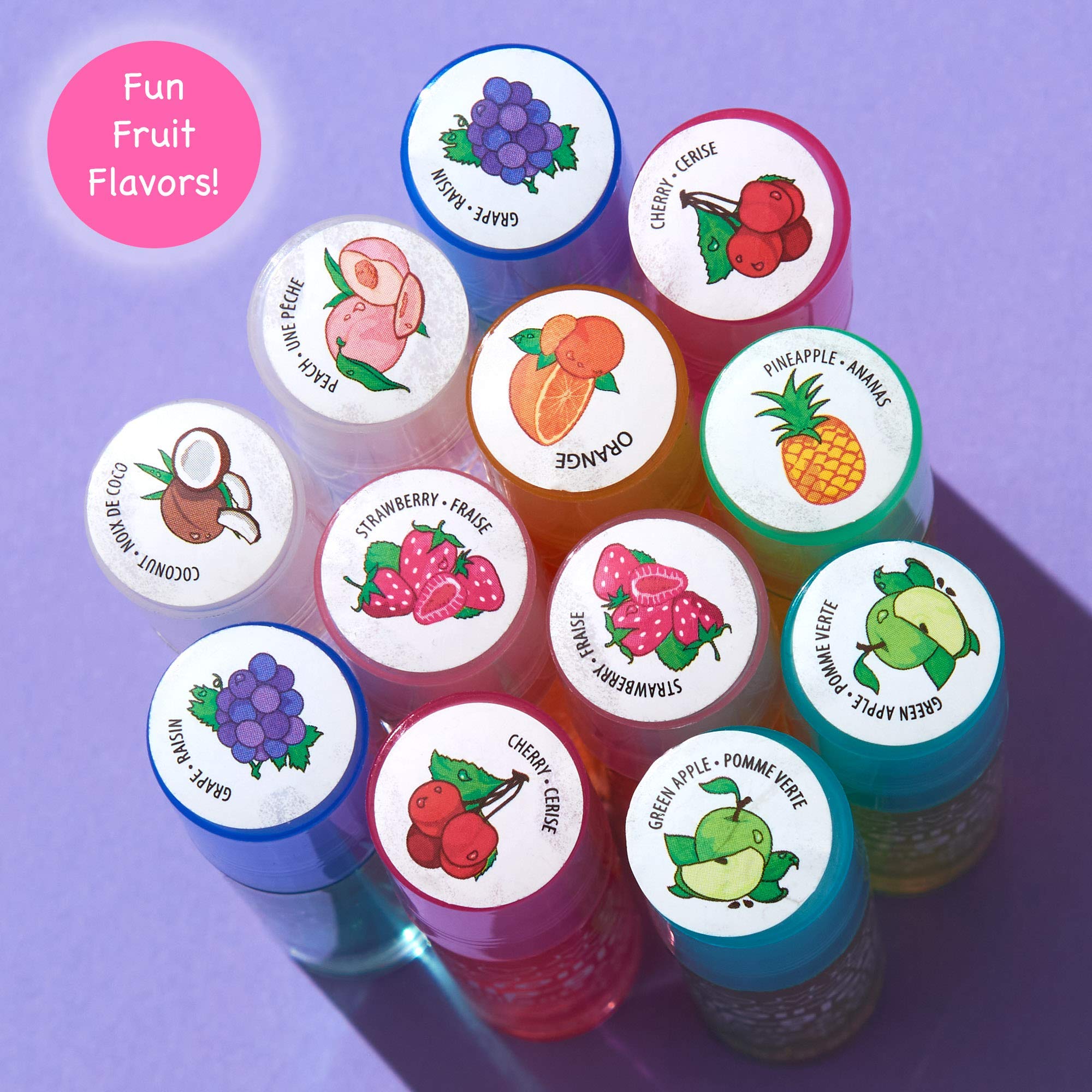 Expressions Girl Fruity Roll On Lip Gloss Set
