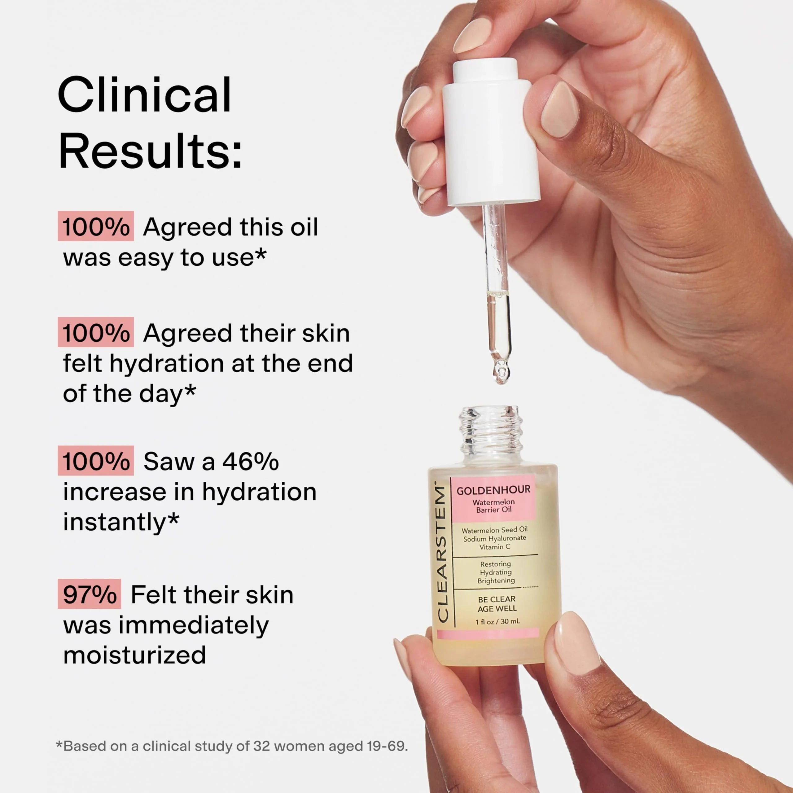 CLEARSTEM GOLDENHOUR Hydrating Facial Oil