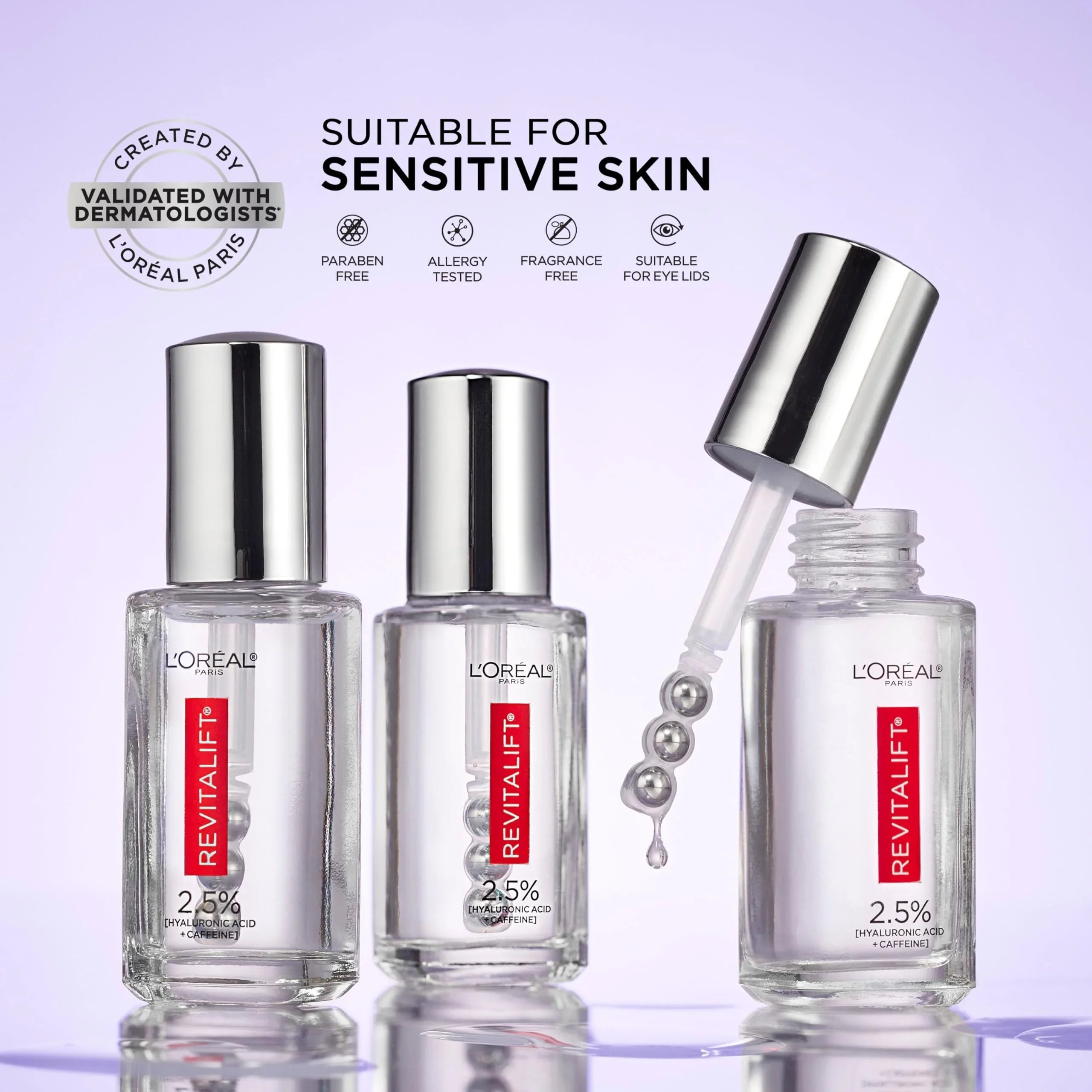 L'Oreal Paris Revitalift Hyaluronic Acid + Caffeine Hydrating Eye Serum