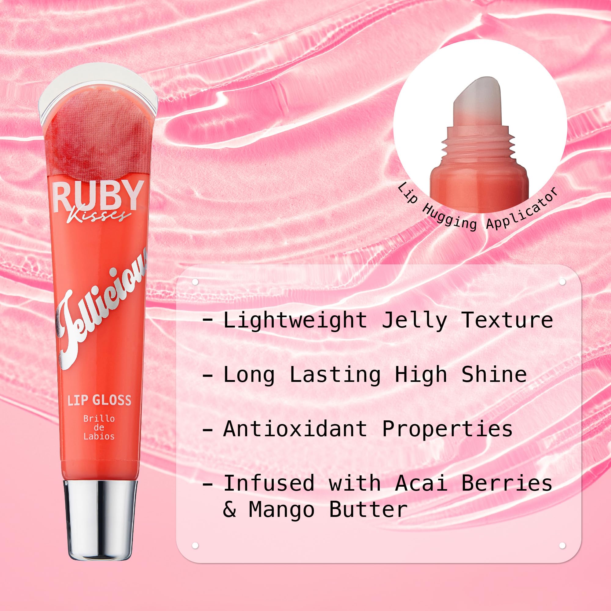 Ruby Kisses Jellicious Lip Gloss