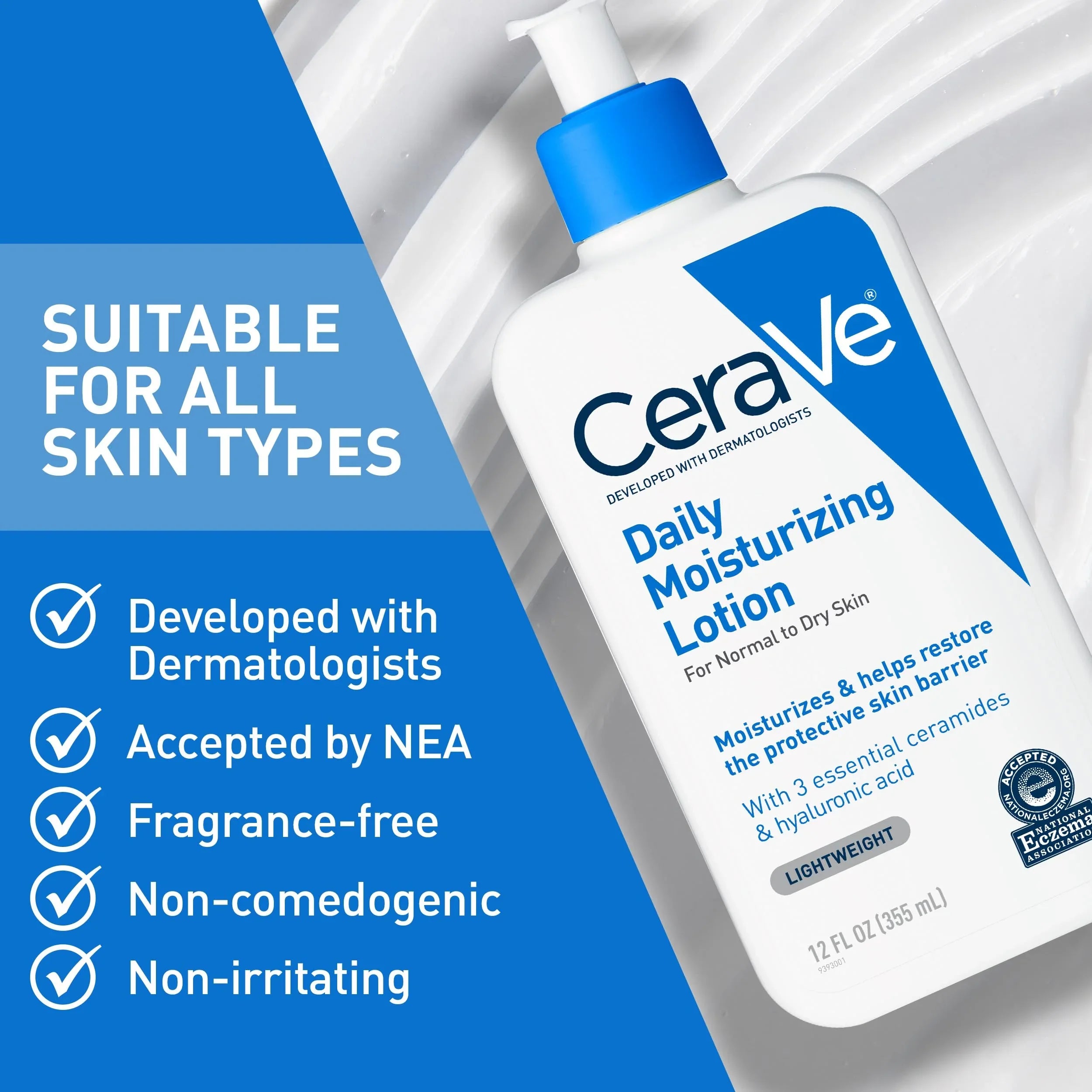 CeraVe Daily Moisturizing Lotion for Dry Skin