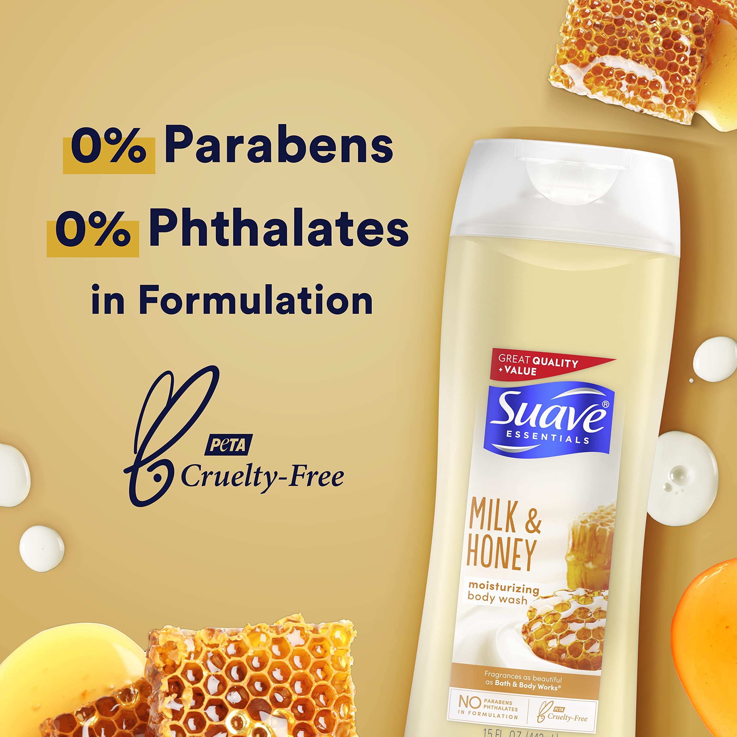 Suave Milk and Honey Body Wash