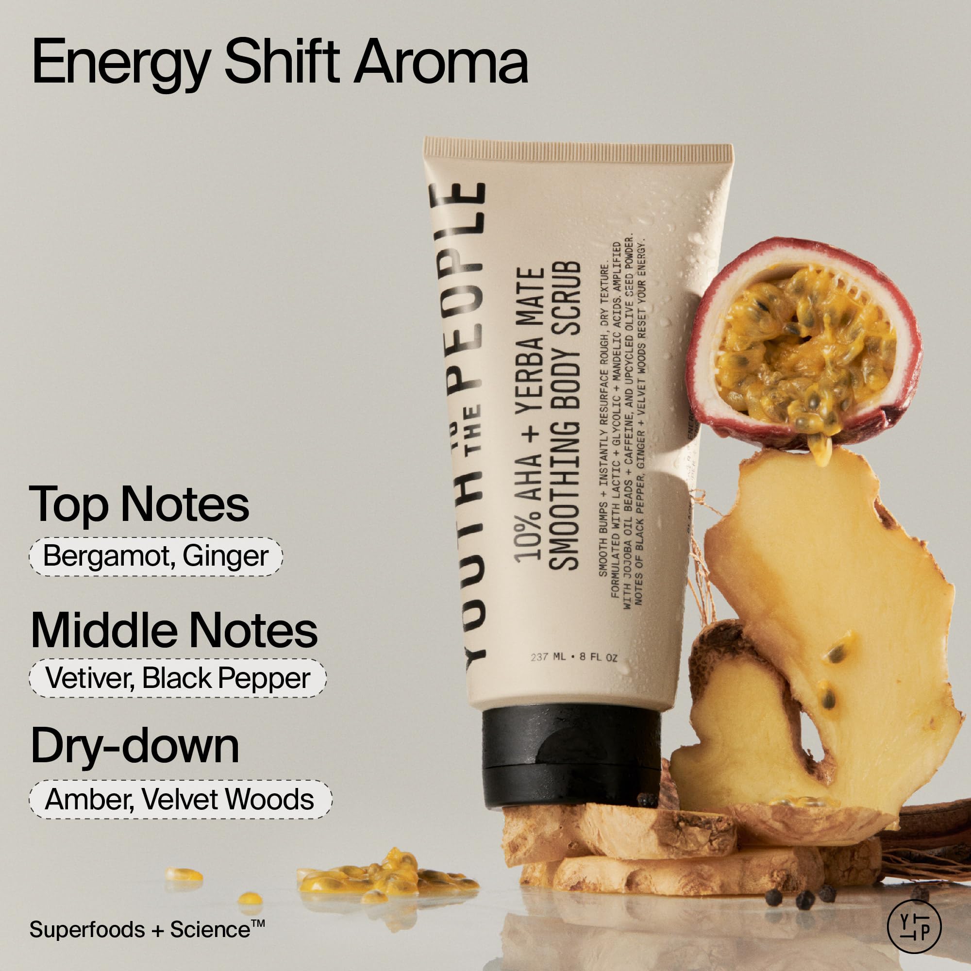Youth To The People Yerba Mate Body Scrub