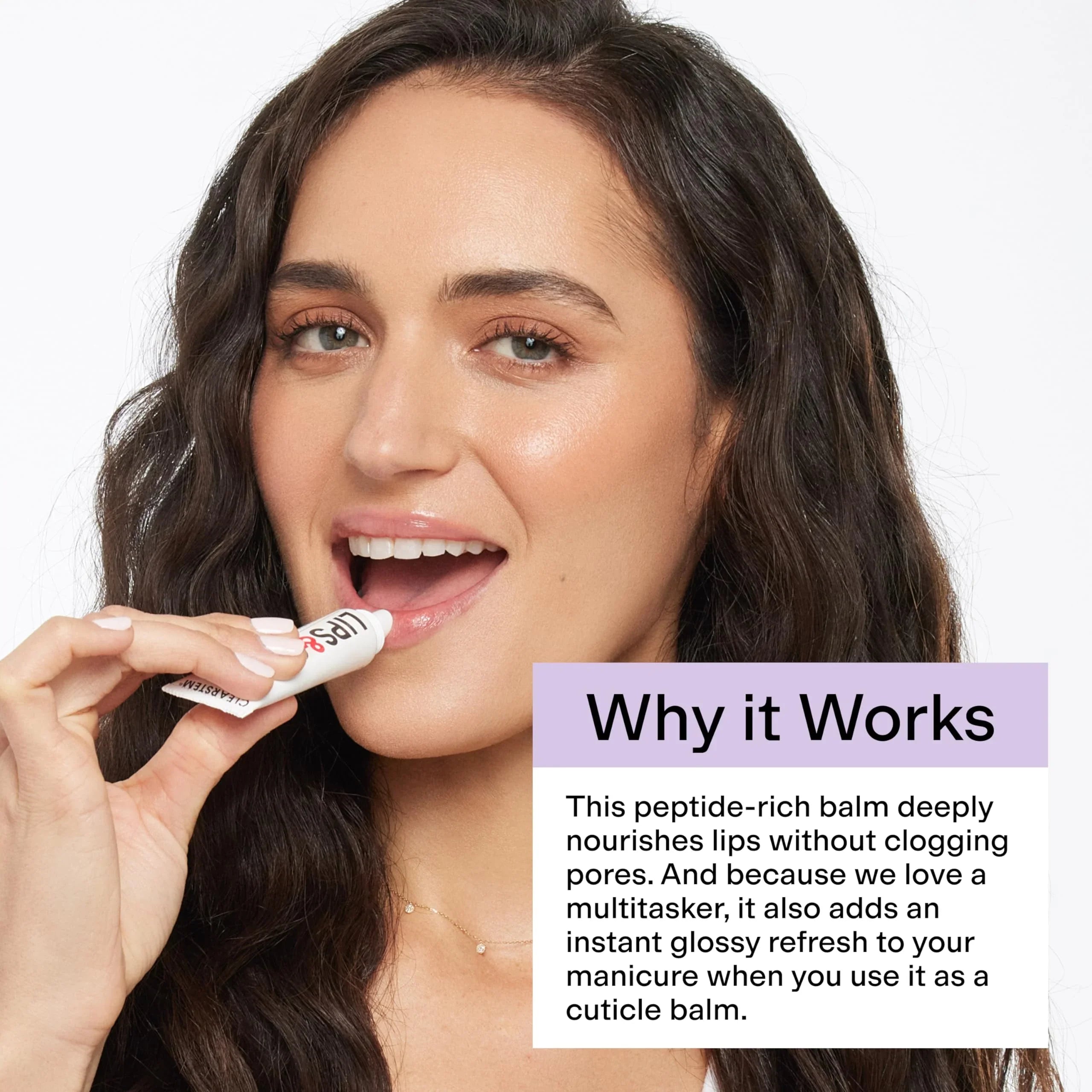 CLEARSTEM LIPS&CUTES Lip Balm & Cuticle Care