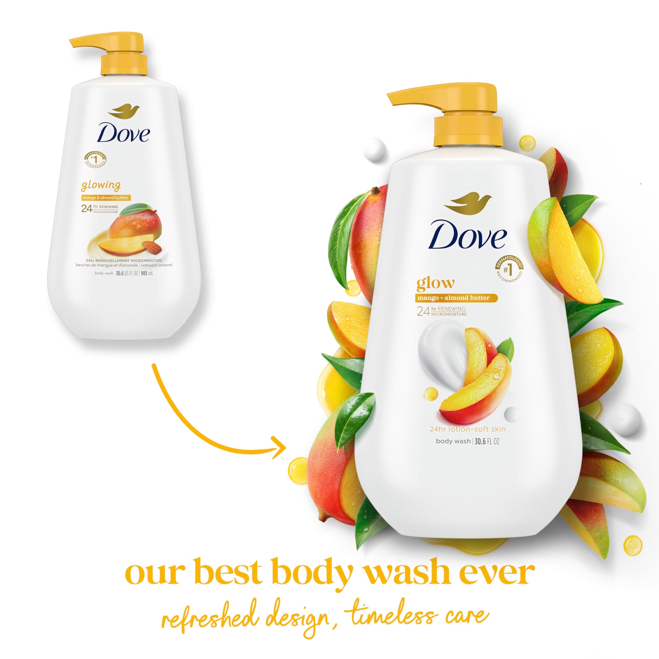 Dove Mango & Almond Butter Body Wash