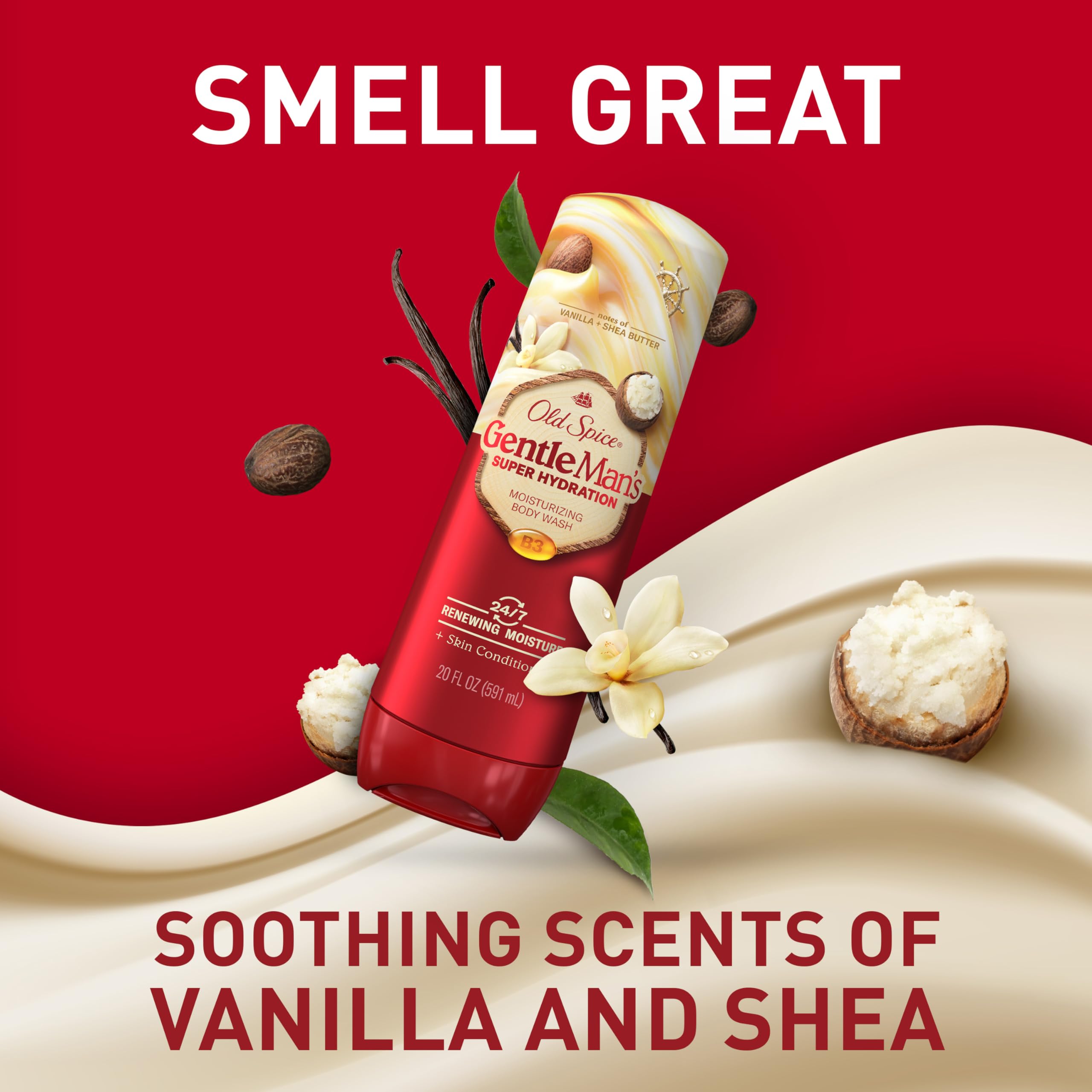 Old Spice Vanilla & Shea Butter Body Wash