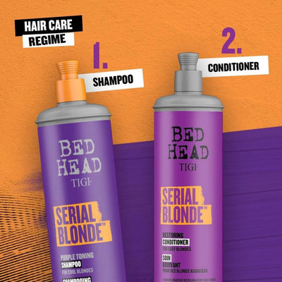 TIGI Bed Head Purple Toning Shampoo - Image 3