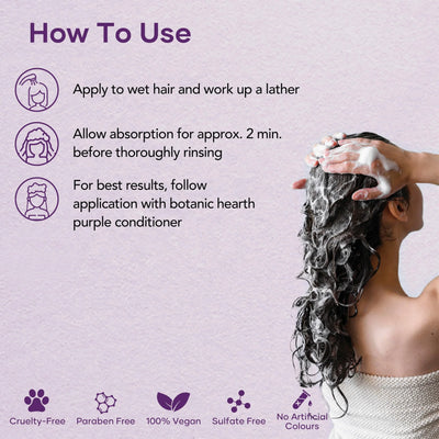 Botanic Hearth Purple Shampoo - Image 4