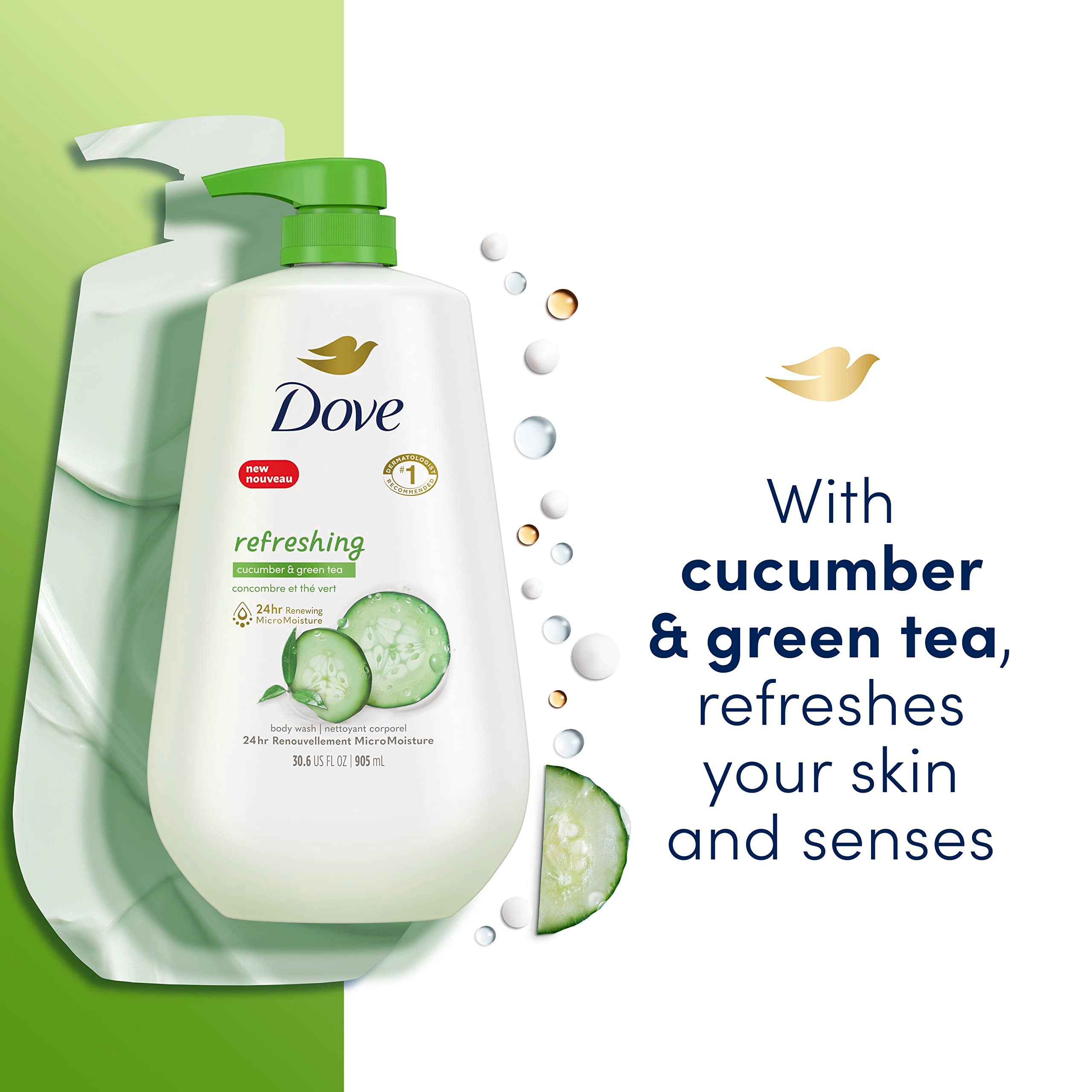 Dove Cucumber and Green Tea Body Wash