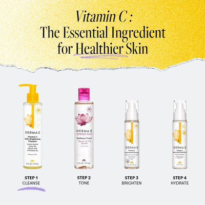 Derma E Vitamin C Daily Brightening Cleanser - Image 2