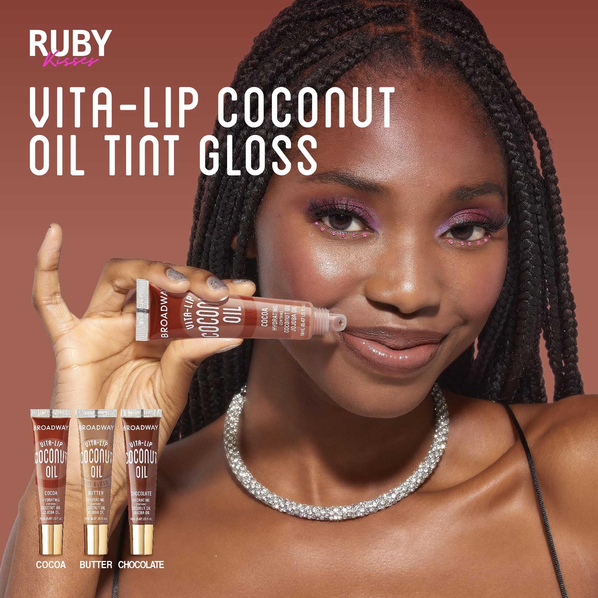 Ruby Kisses Cocoa Lip Gloss Set