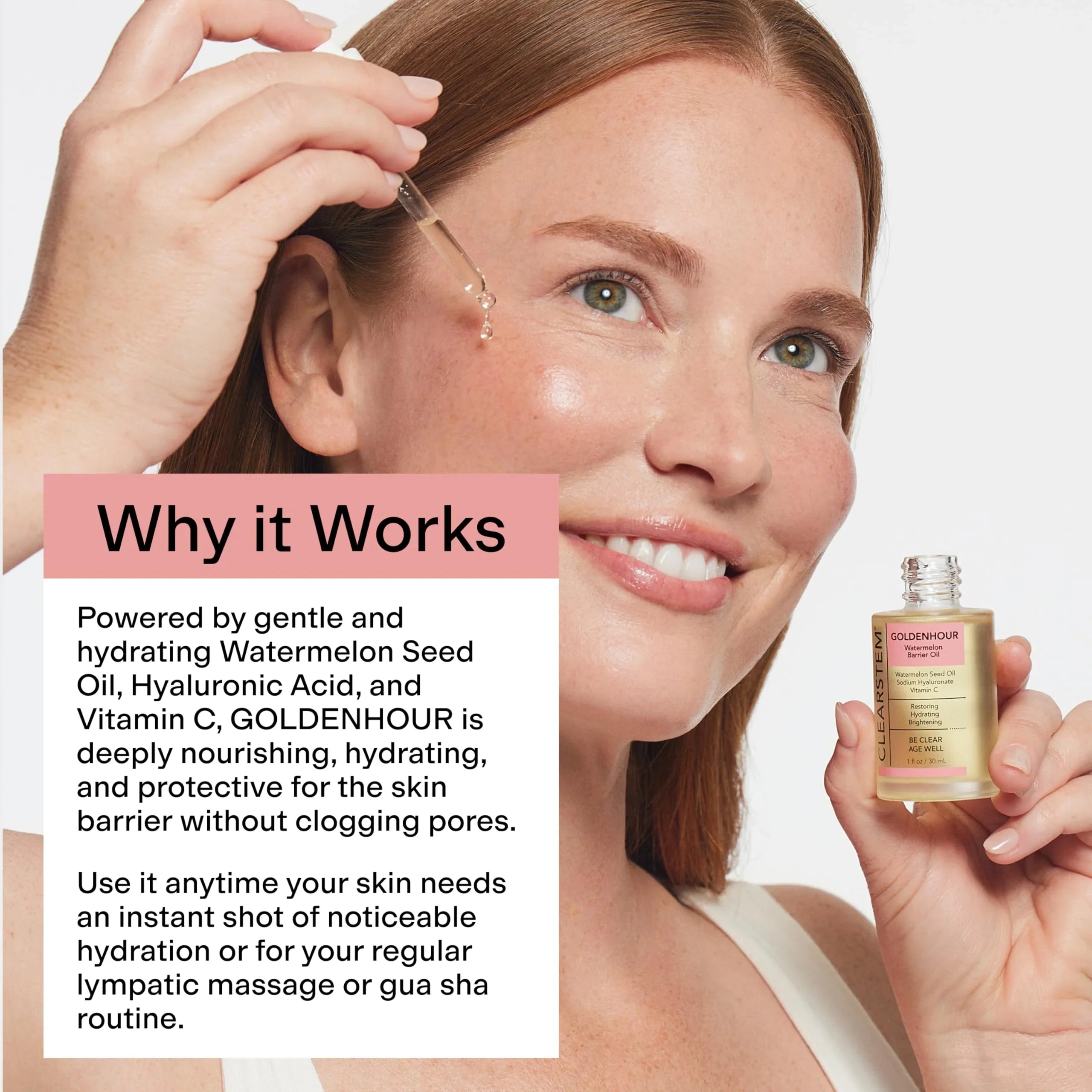 CLEARSTEM GOLDENHOUR Hydrating Facial Oil