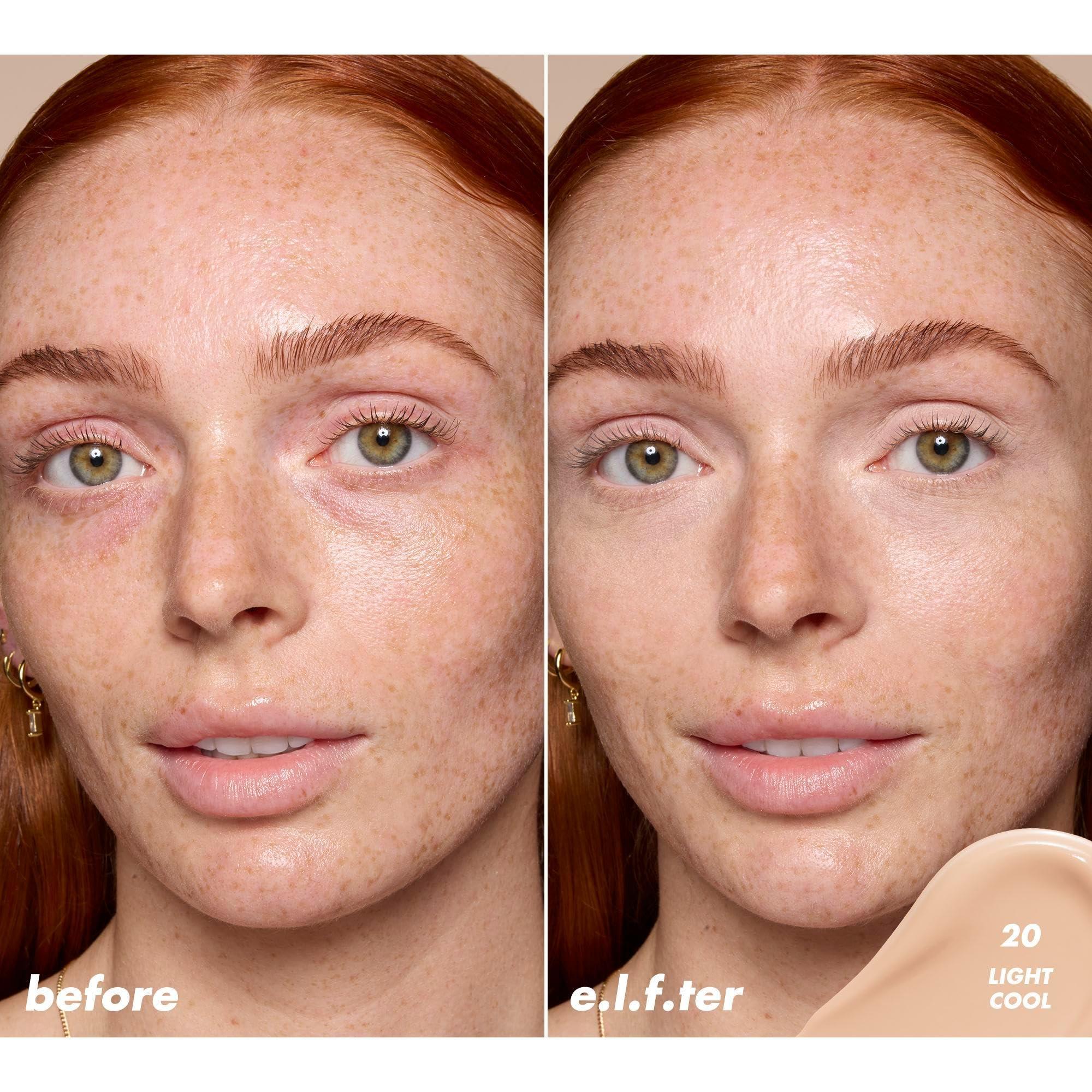 e.l.f. Light Cool Soft Glam Satin Concealer