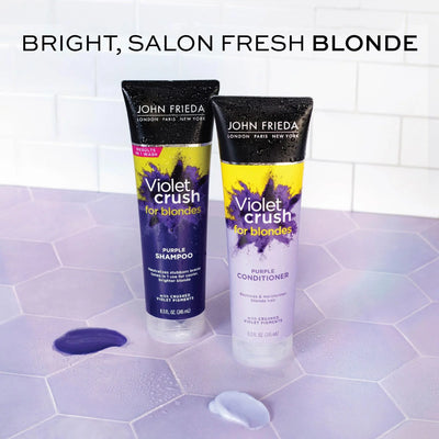John Frieda Violet Crush Purple Shampoo - Image 4