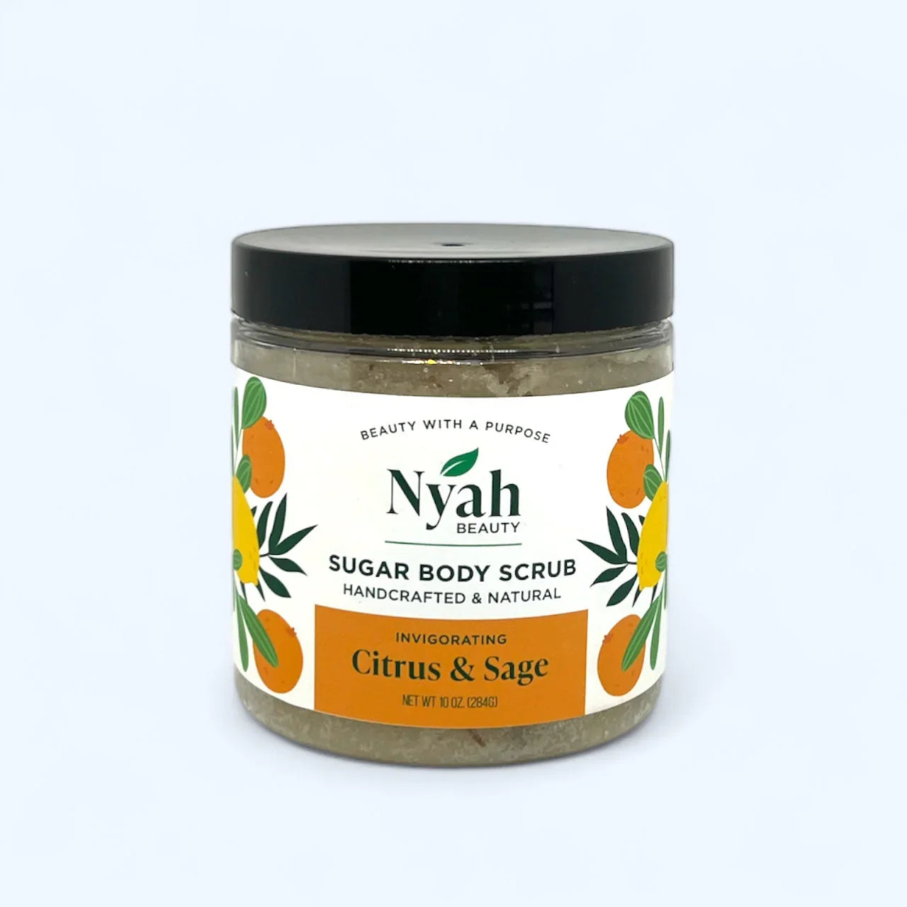 Nyah Beauty Citrus and Sage - Sugar Body Scrub