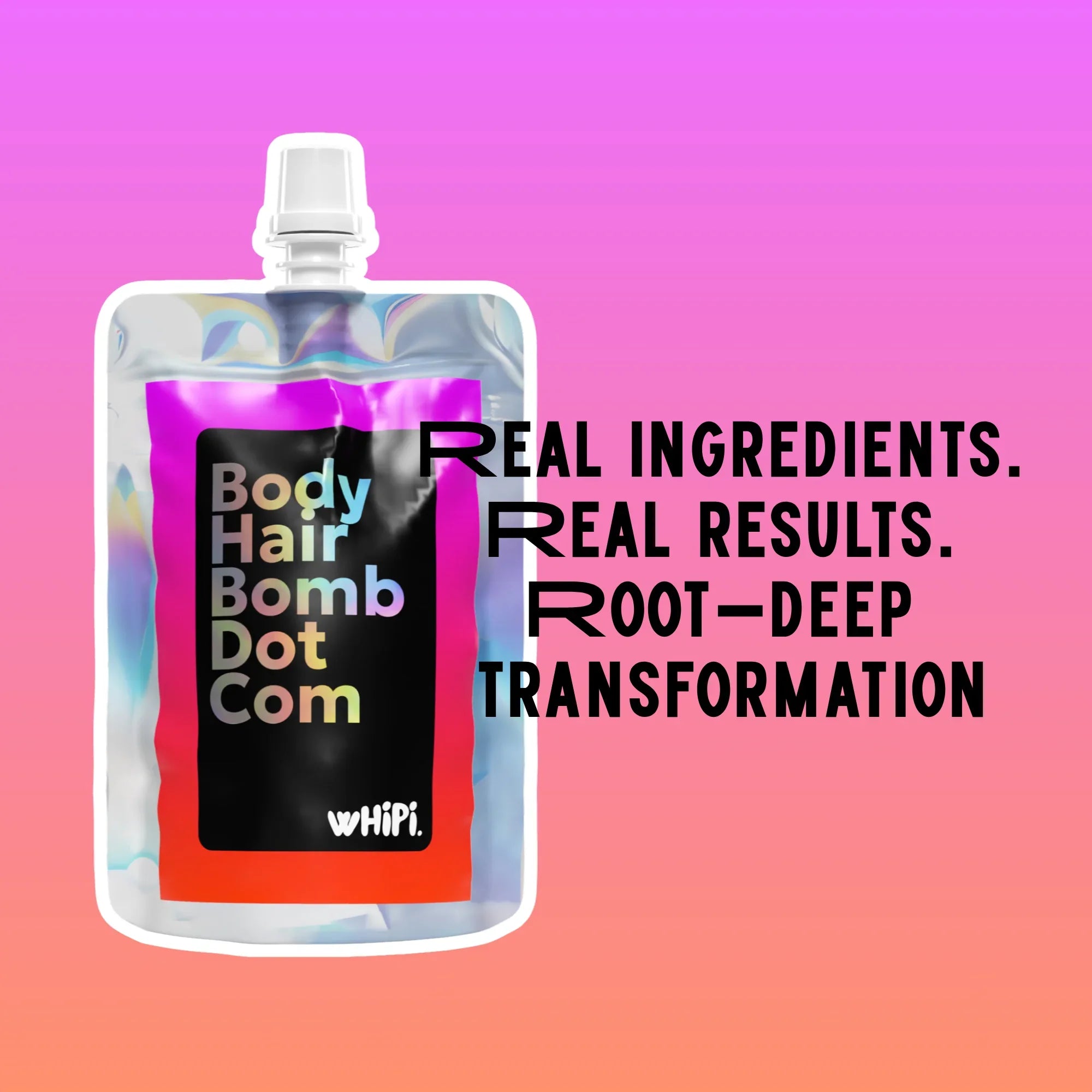Whipi Co Body Hair Bomb Dot Com- Everything Cream