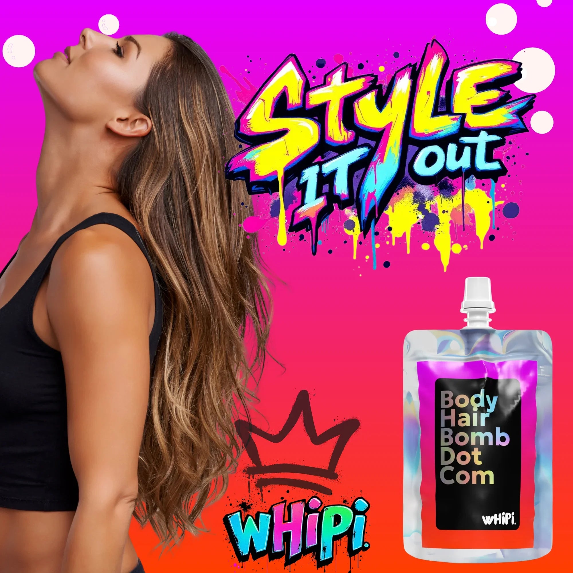 Whipi Co Body Hair Bomb Dot Com- Everything Cream