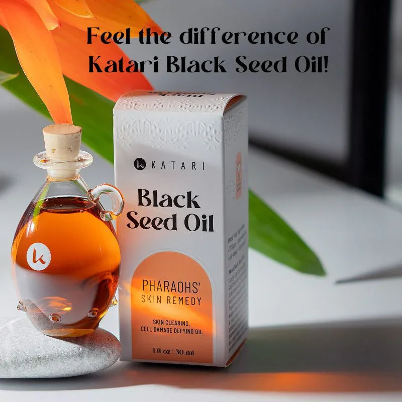 Katari Beauty Black Seed Oil - Acne Fighting & Clear Skin