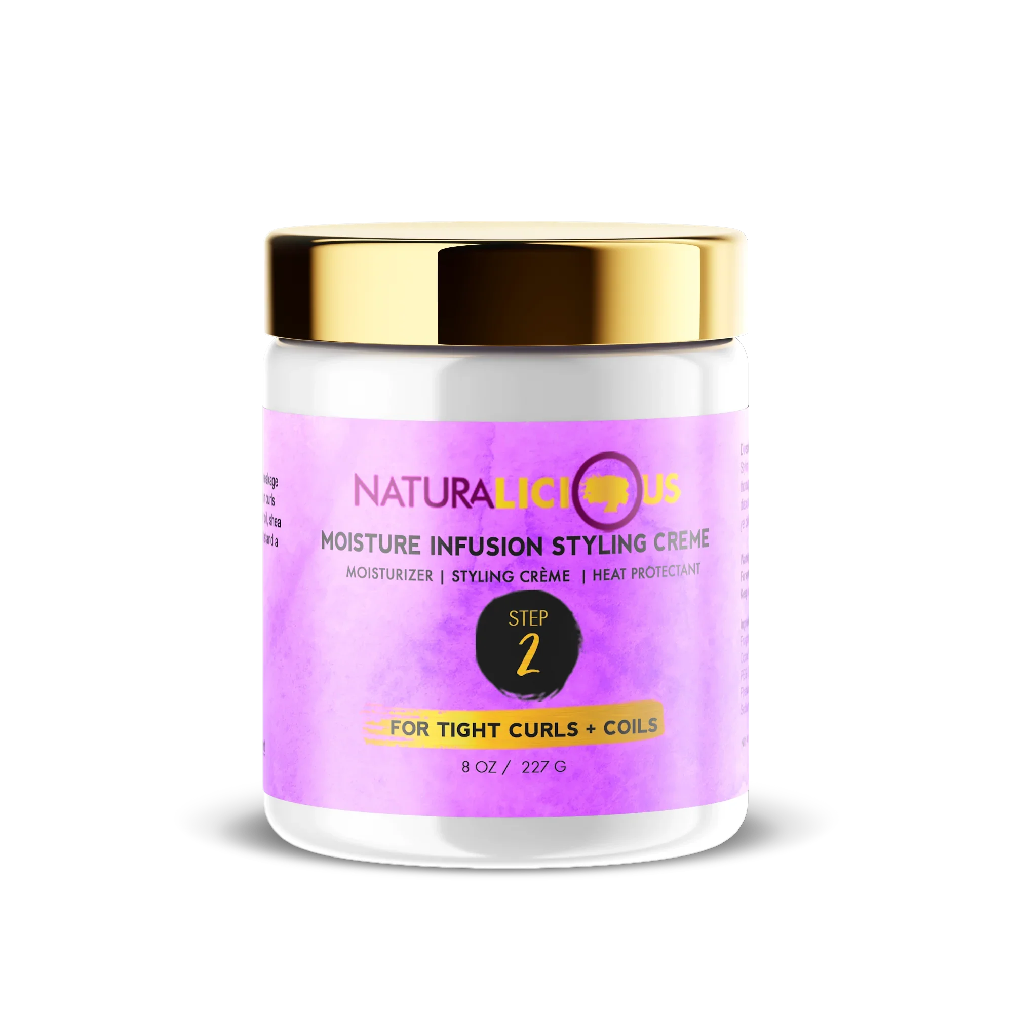 Naturalicious Step 2: Moisture Infusion Styling Creme (For Tight Curls)