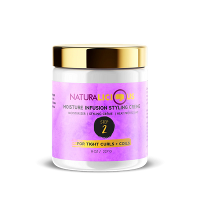 Naturalicious Step 2: Moisture Infusion Styling Creme (For Tight Curls) - Image 1