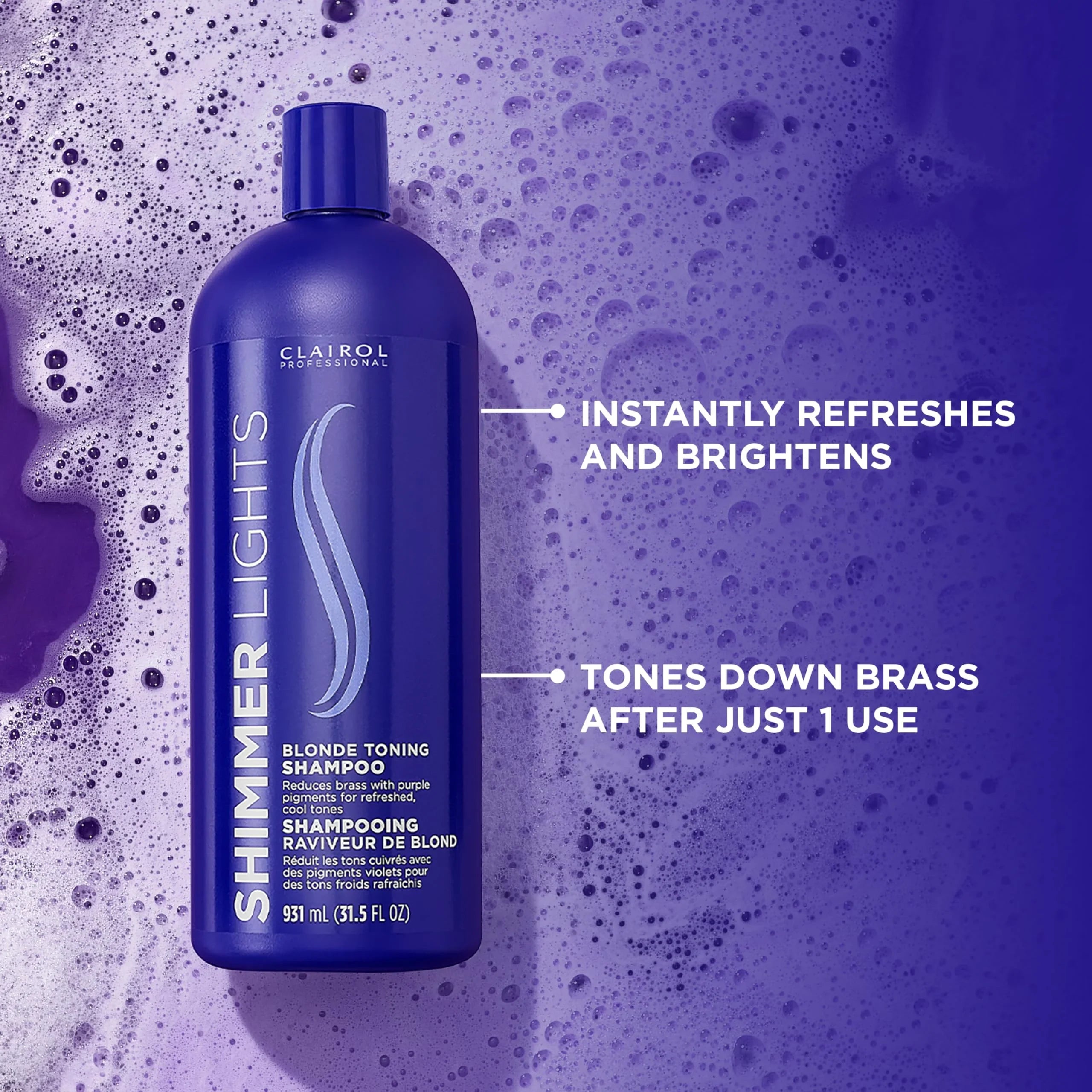 Clairol Professional Shimmer Lights Purple Shampoo