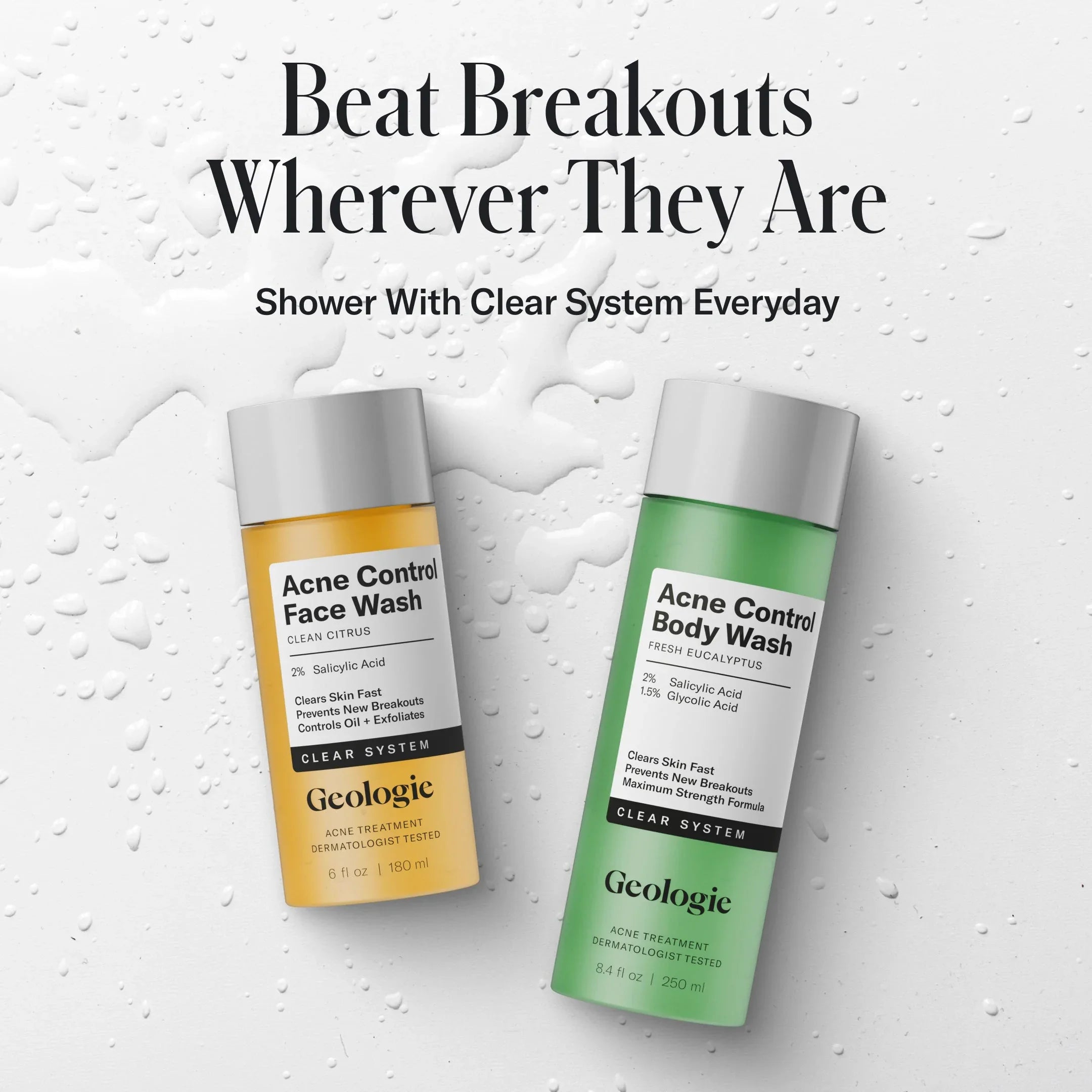Geologie Acne Control Body Wash